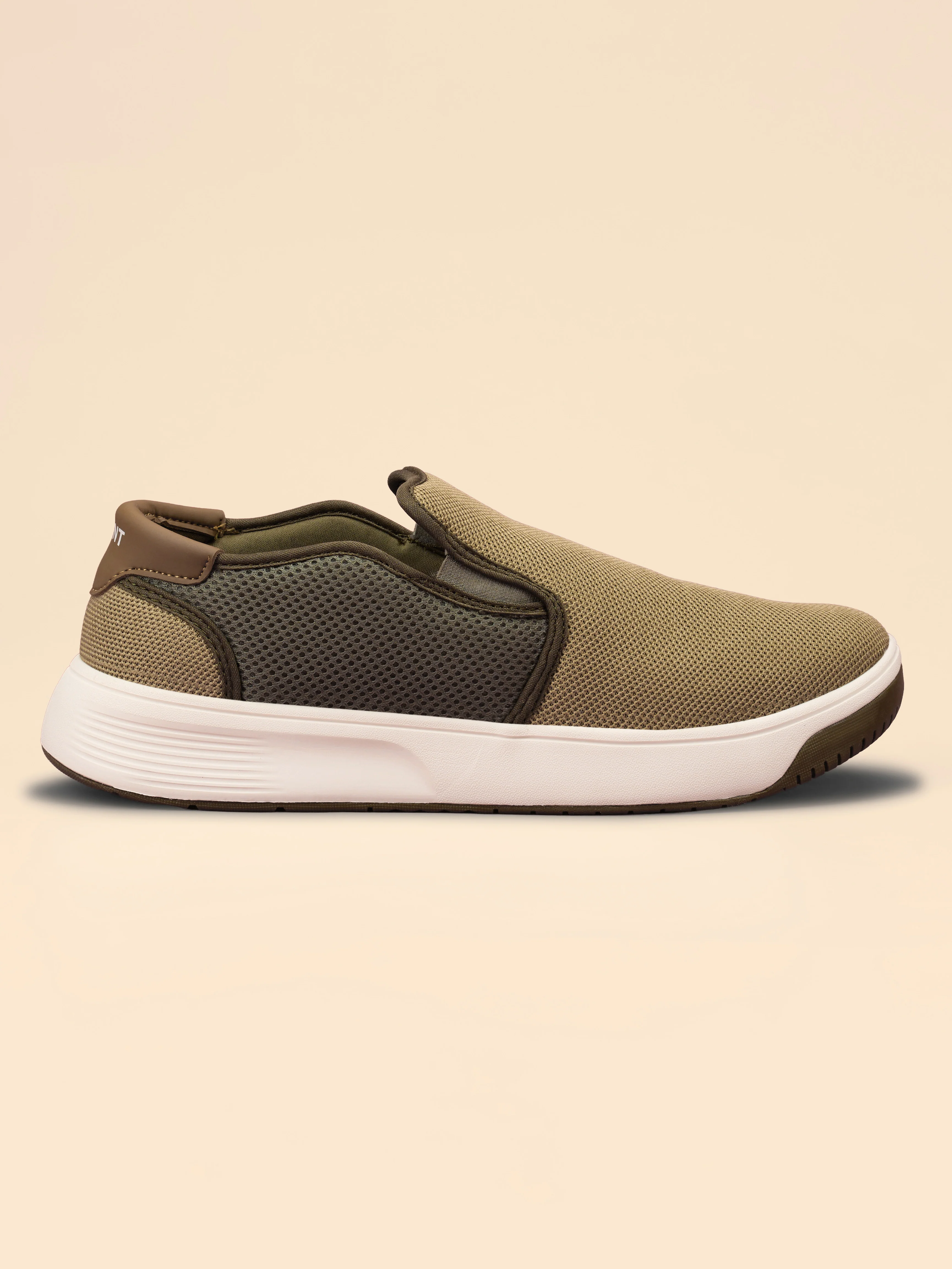 Avant Men's DailyStride Slip-On Walking Shoes - Olive - Image 3