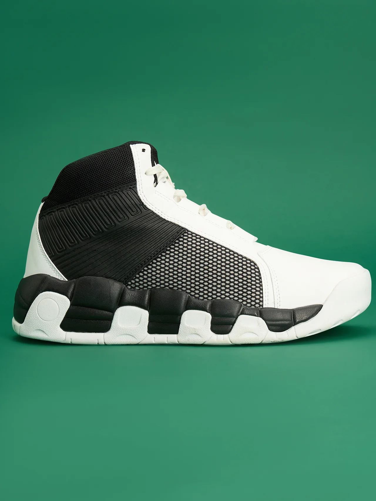 Avant Men's Dallas Sneaker Shoes - White/Black - Image 4