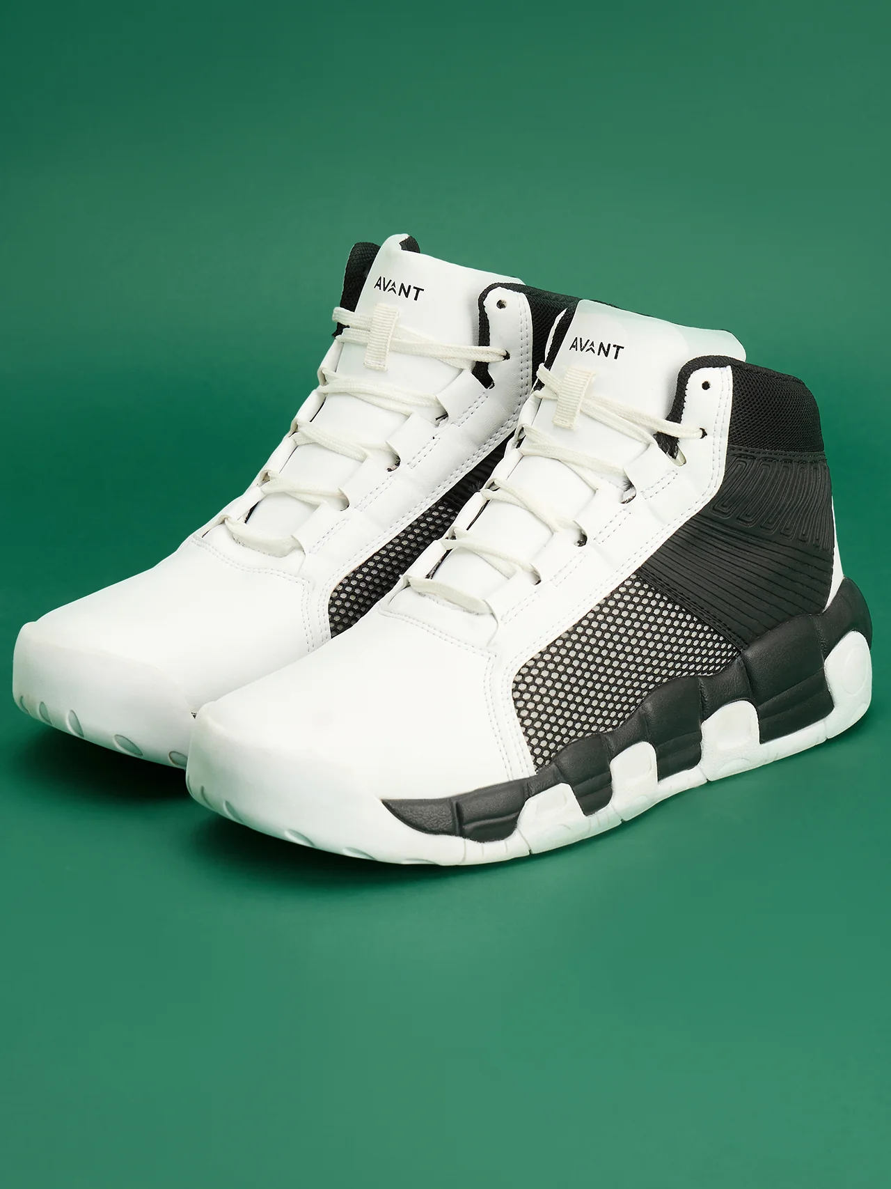 Avant Men's Dallas Sneaker Shoes - White/Black - Image 6