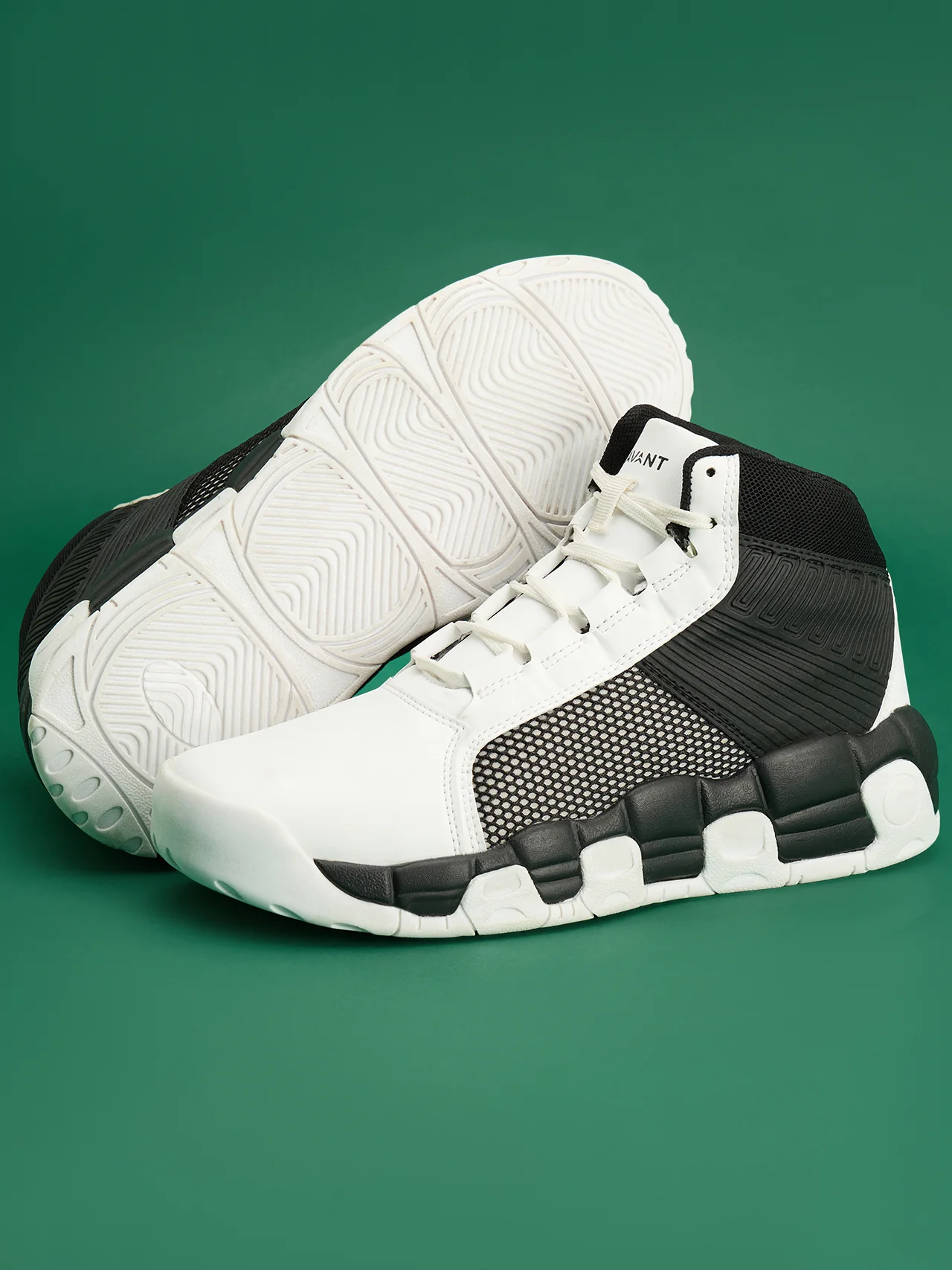 Avant Men's Dallas Sneaker Shoes - White/Black - Image 7