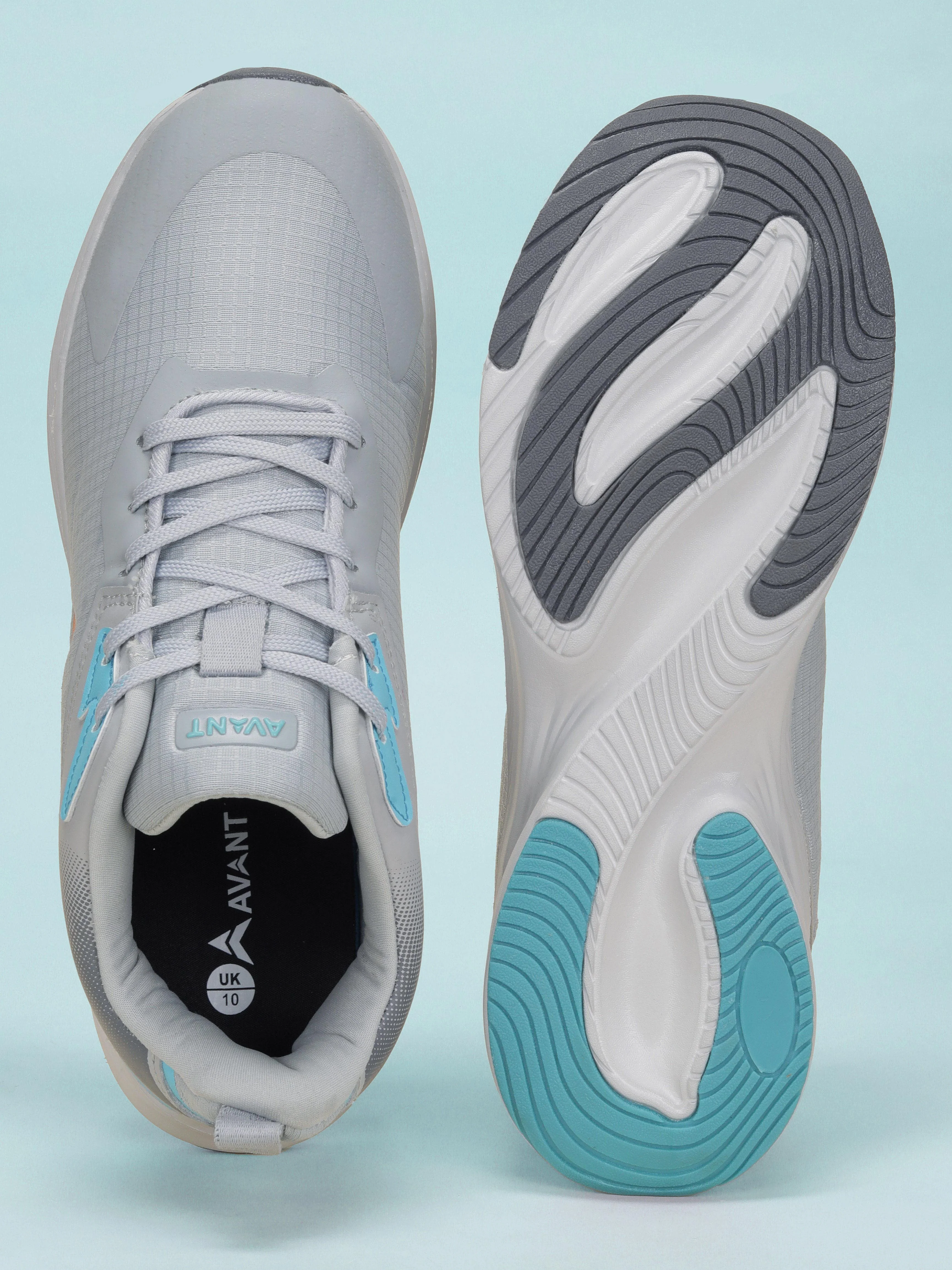 Avant Men's Delux Running Shoes - Grey - Image 8