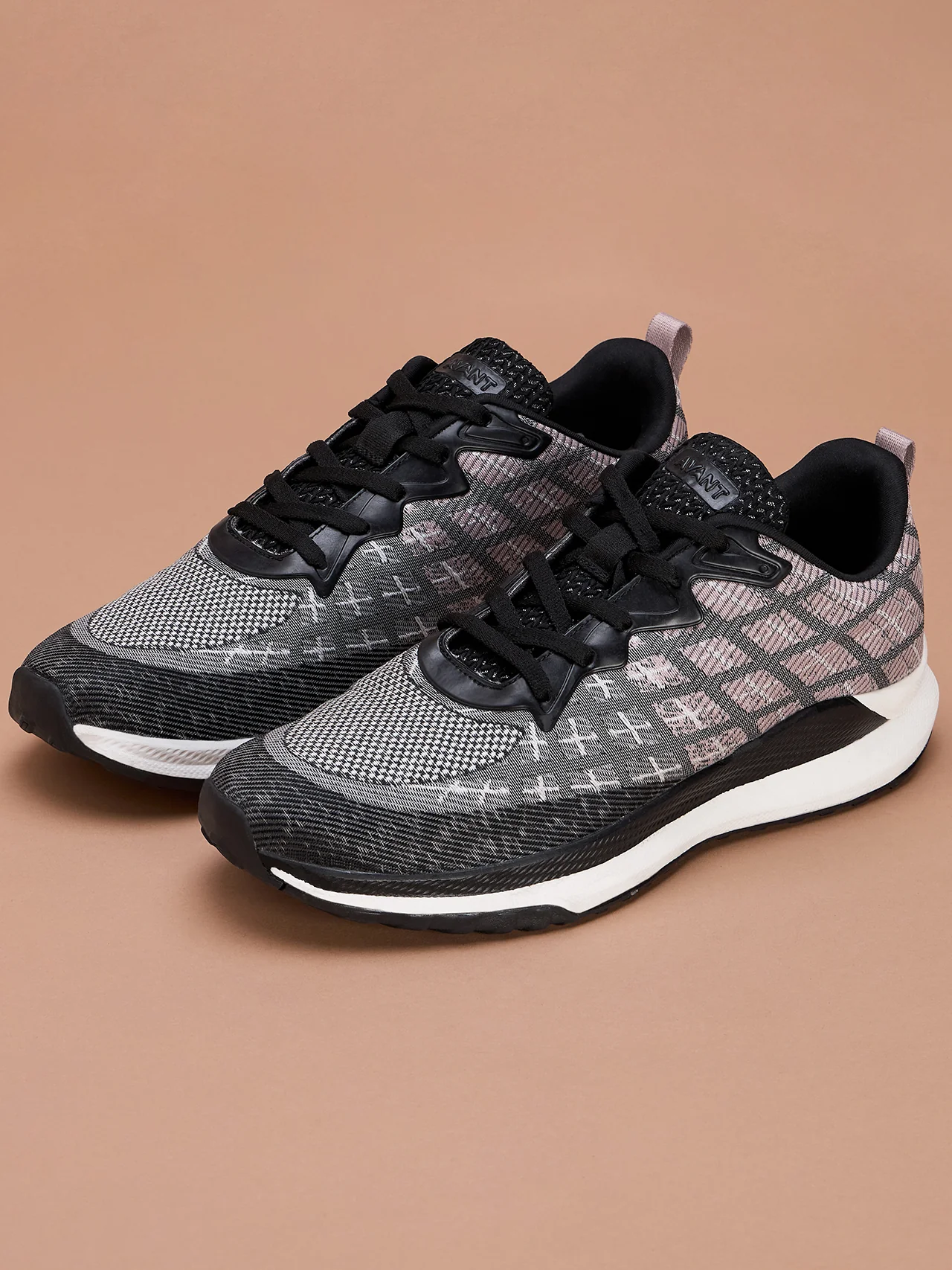 Avant Men's DriftX Running Shoes - Grey/Peach - Image 5