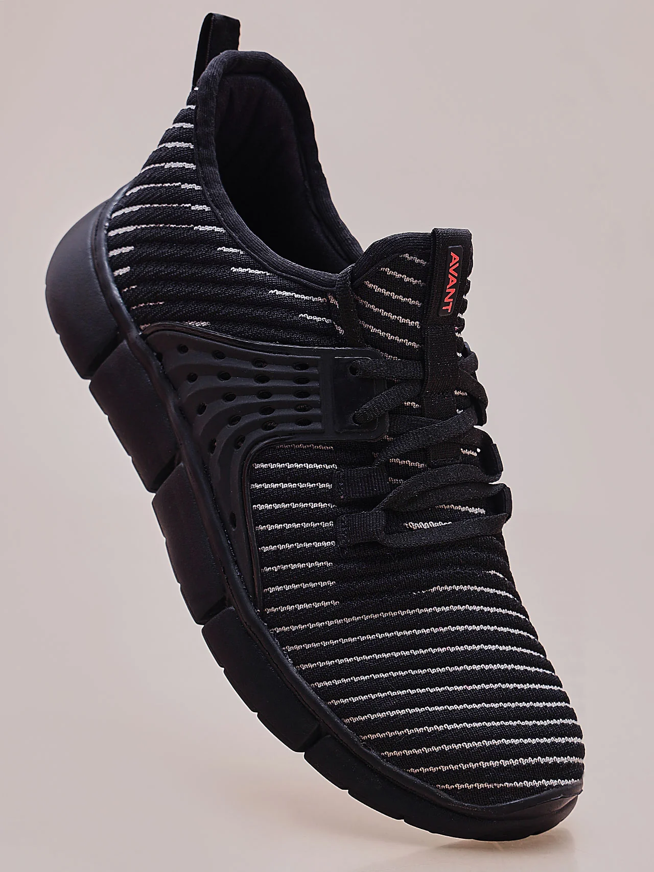 Avant Men’s EasyGait Running and Walking shoes- Black - Image 3