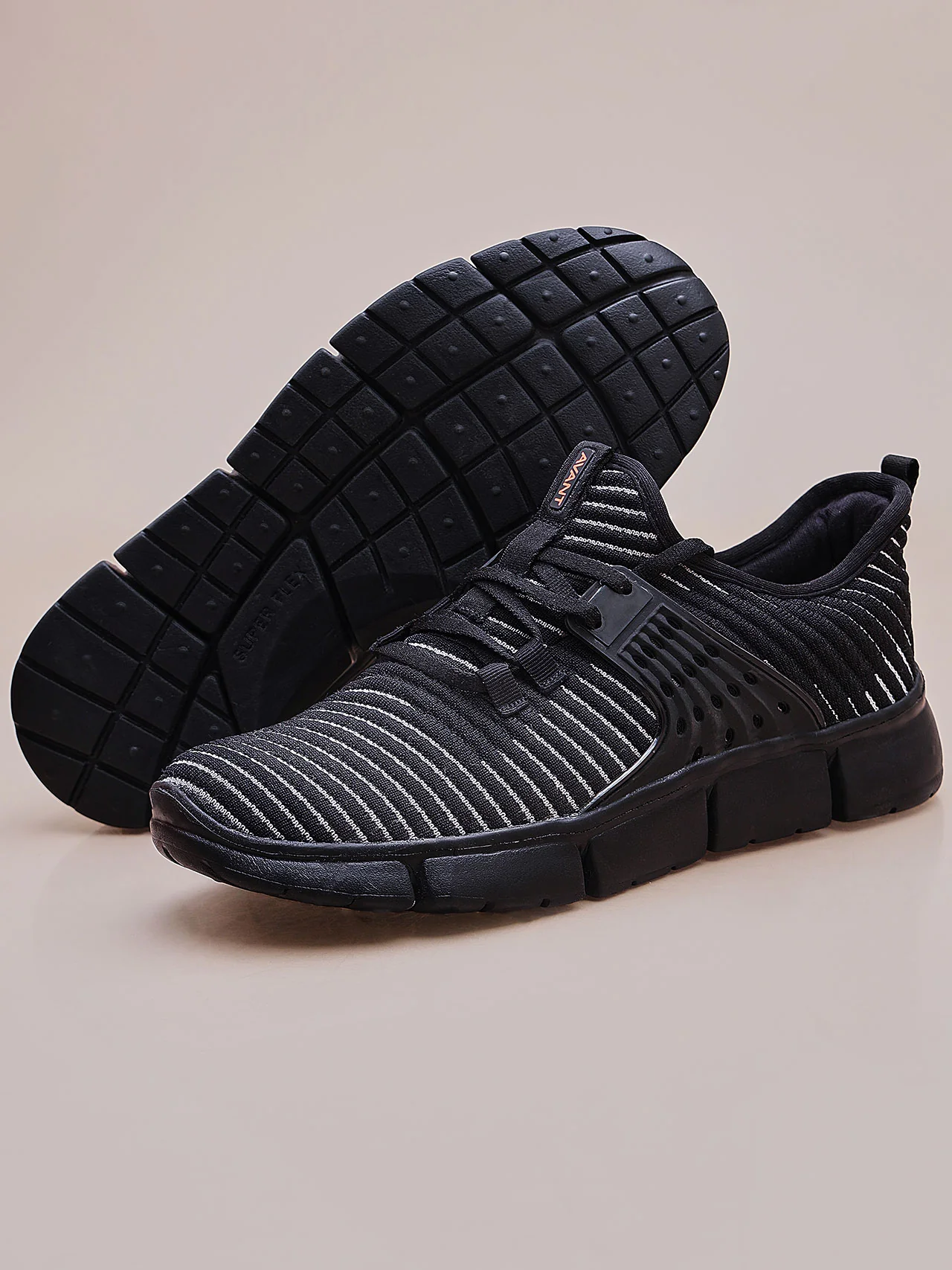 Avant Men’s EasyGait Running and Walking shoes- Black - Image 5