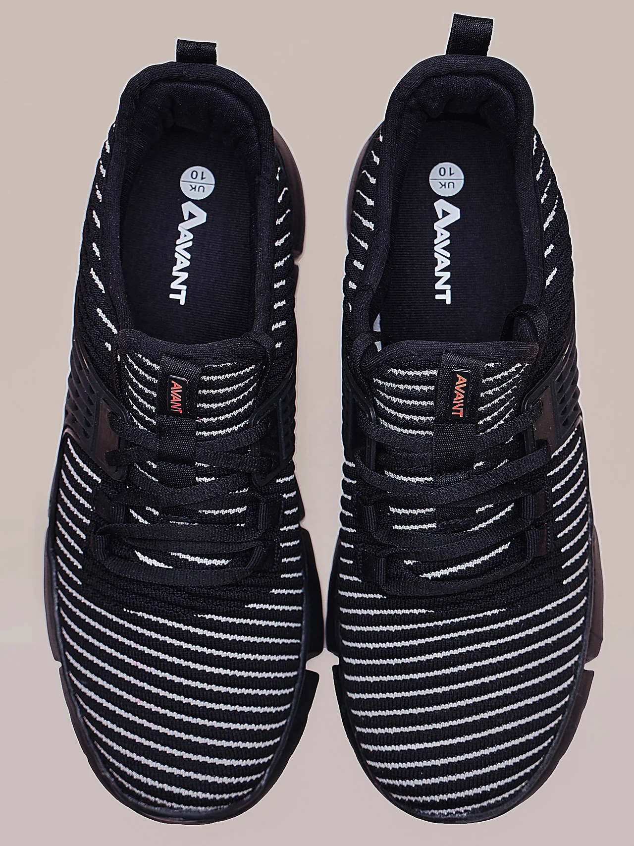 Avant Men’s EasyGait Running and Walking shoes- Black - Image 8