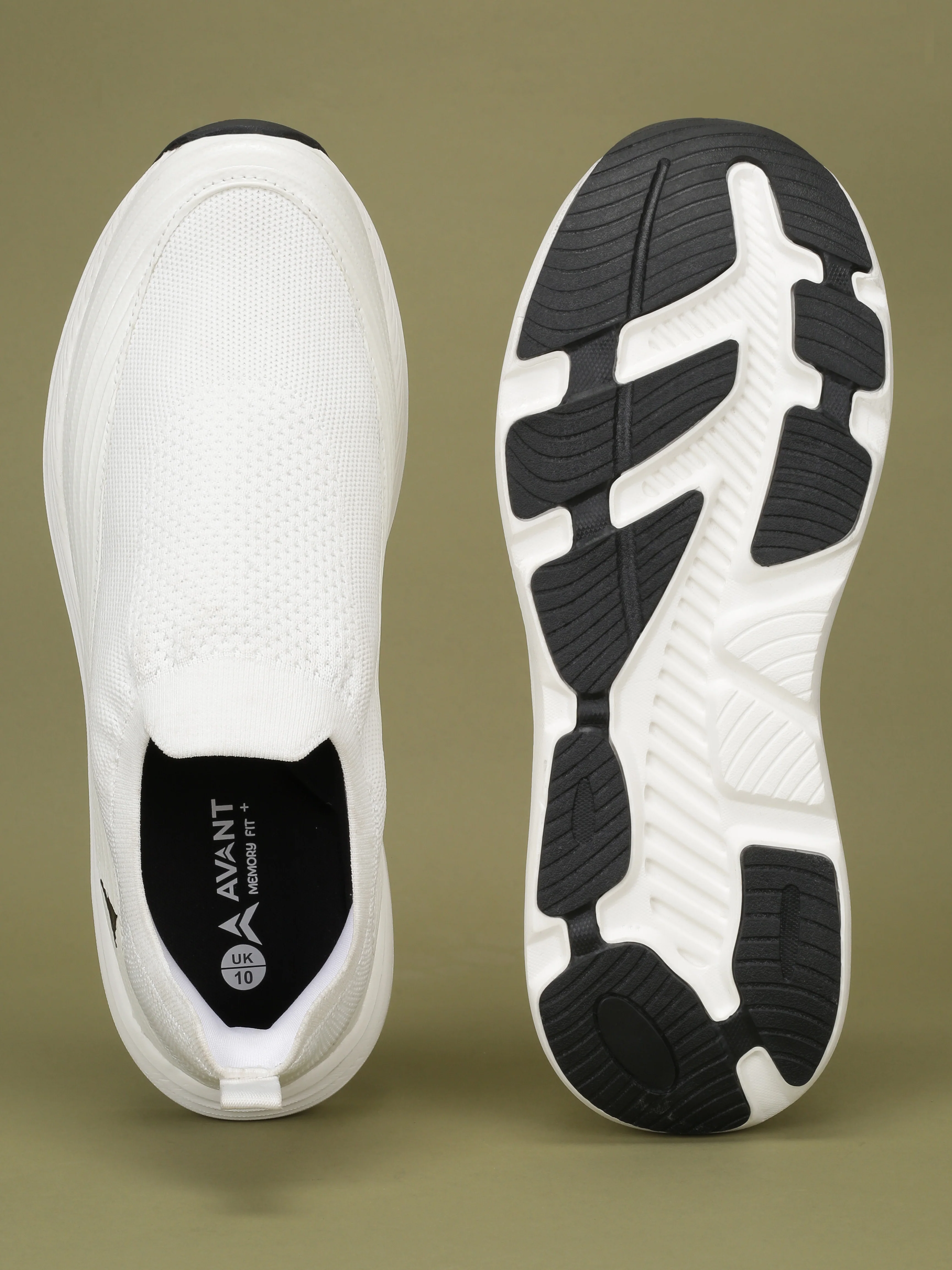 Avant Men's Echolift Walking Shoes - White - Image 4