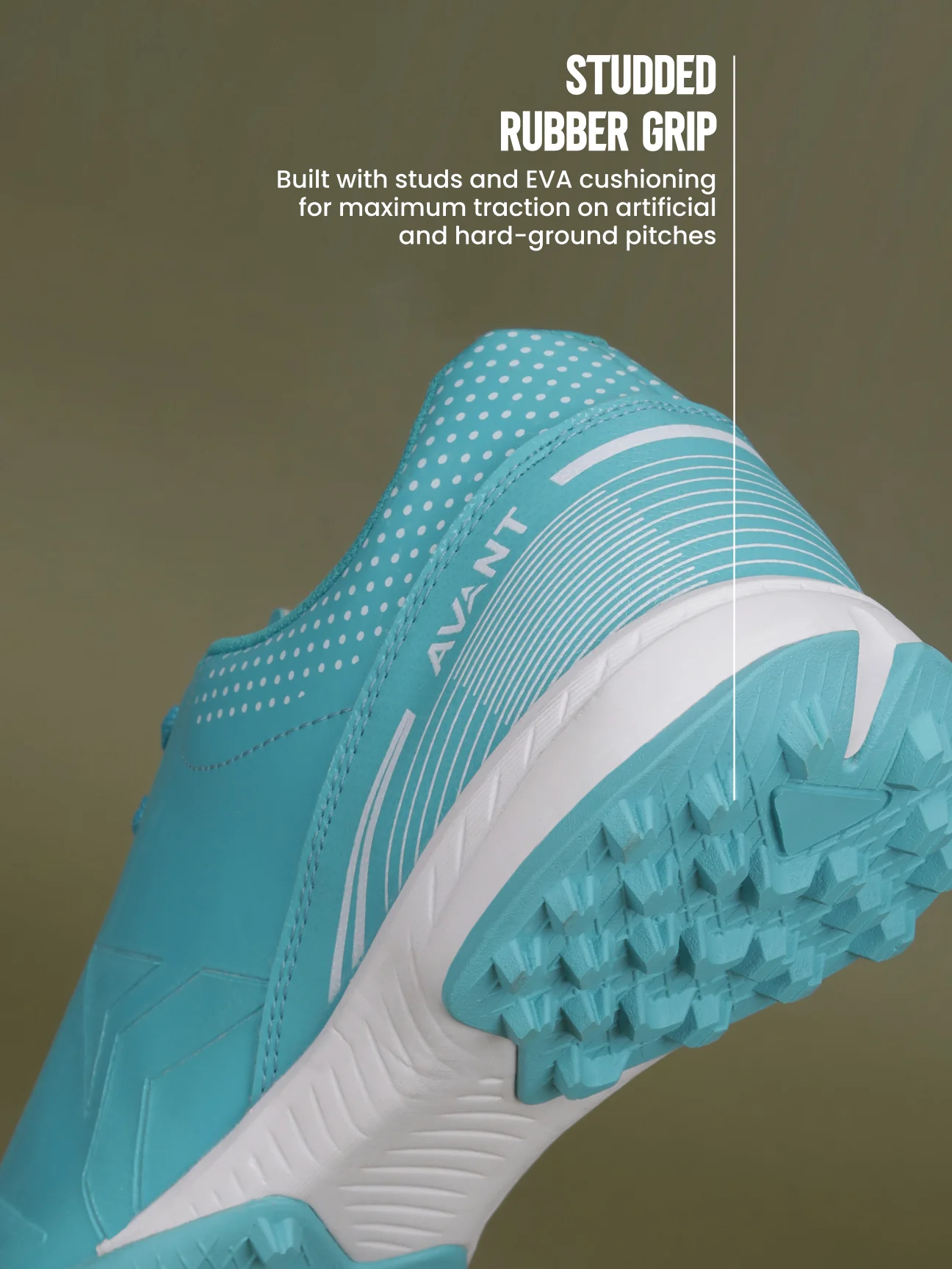 Avant Men's EdgeBlaze Football Shoes - Sky Blue - Image 6