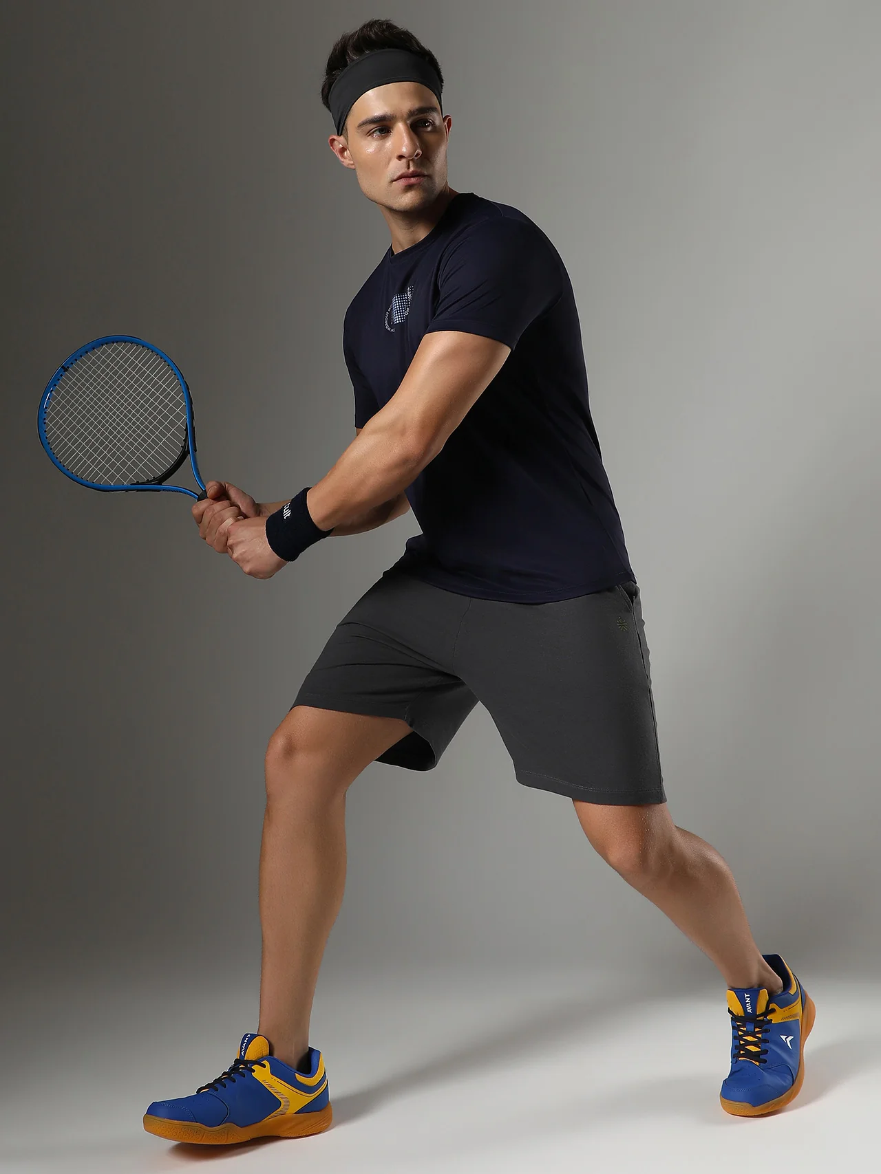 Avant Men's ElectroDash Badminton Shoes - Blue - Image 3