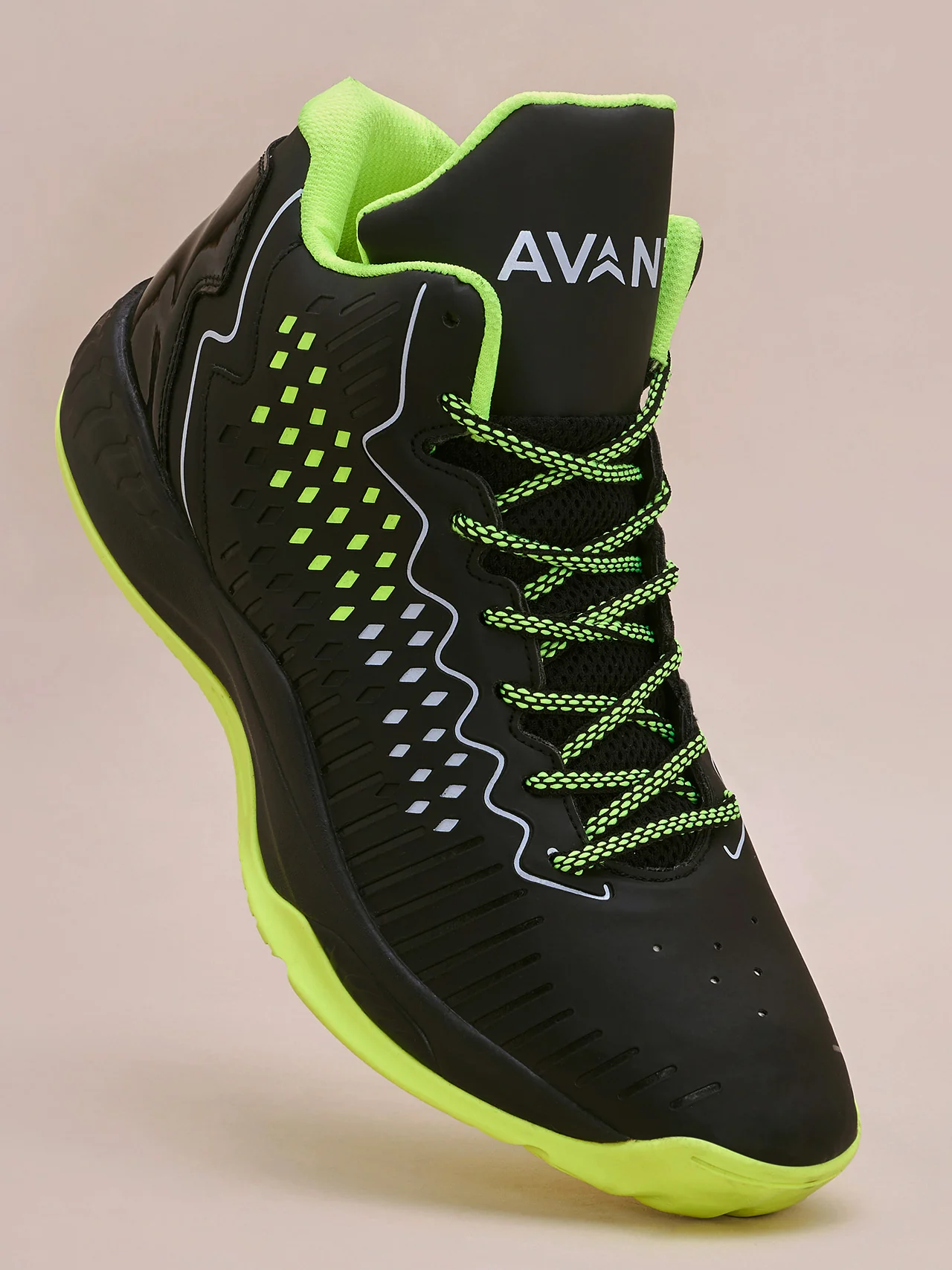 Avant Men's ElevateX Sneaker Shoes - Black - Image 5