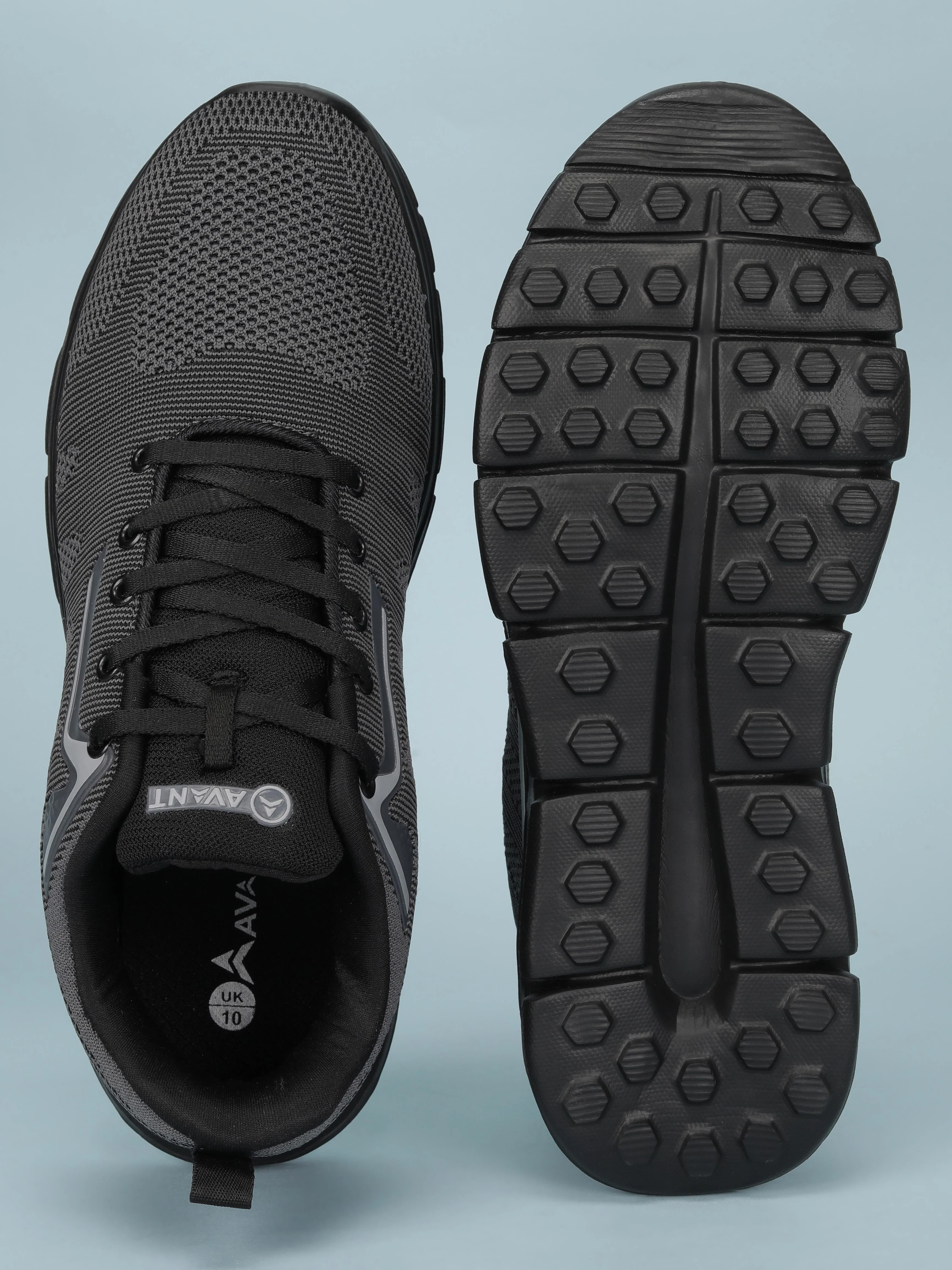 Avant Men's EnduraStep Walking Shoes - Black/Grey - Image 8