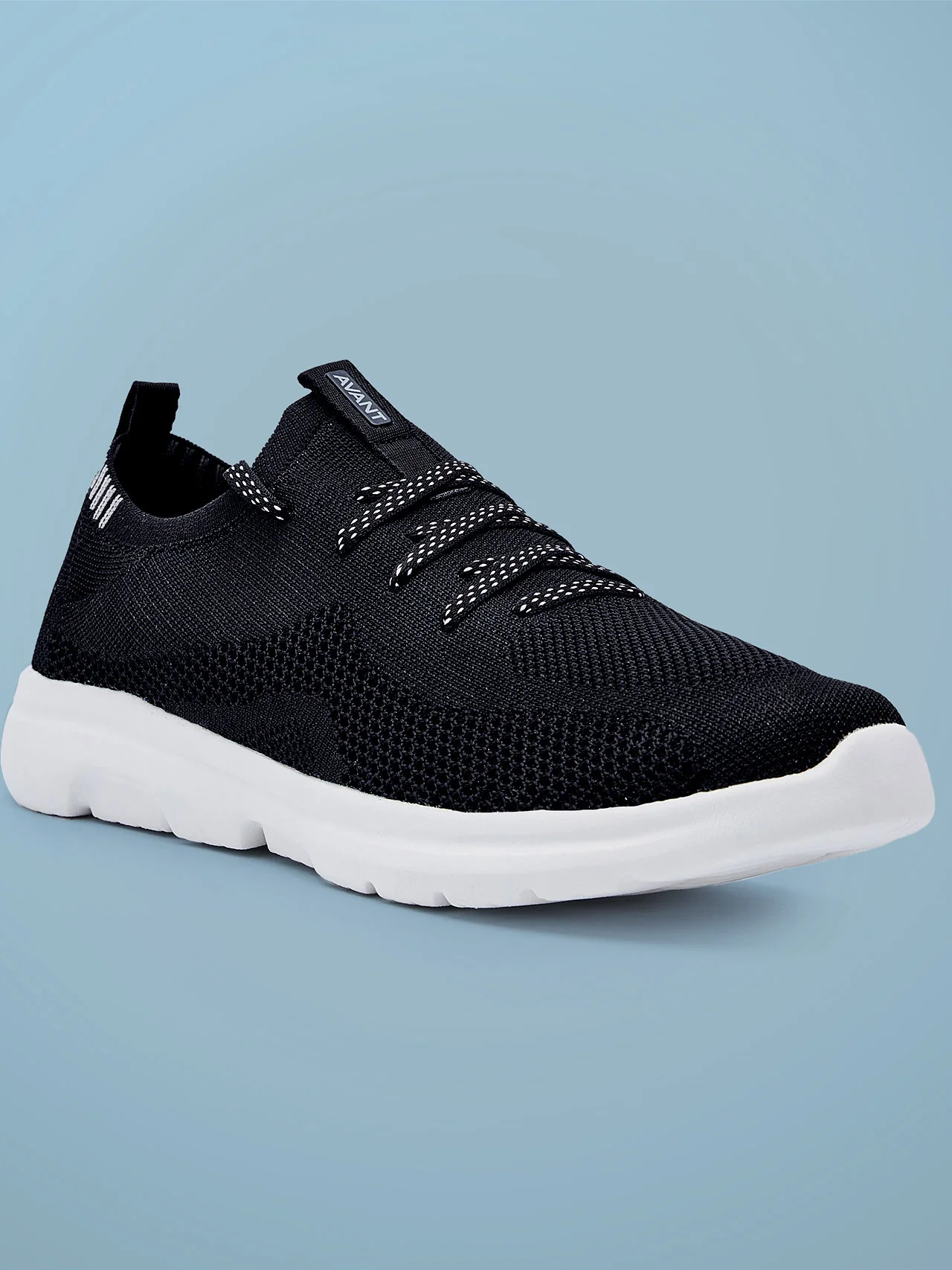 Avant Men's Everglide Running Shoes-Black - Image 3