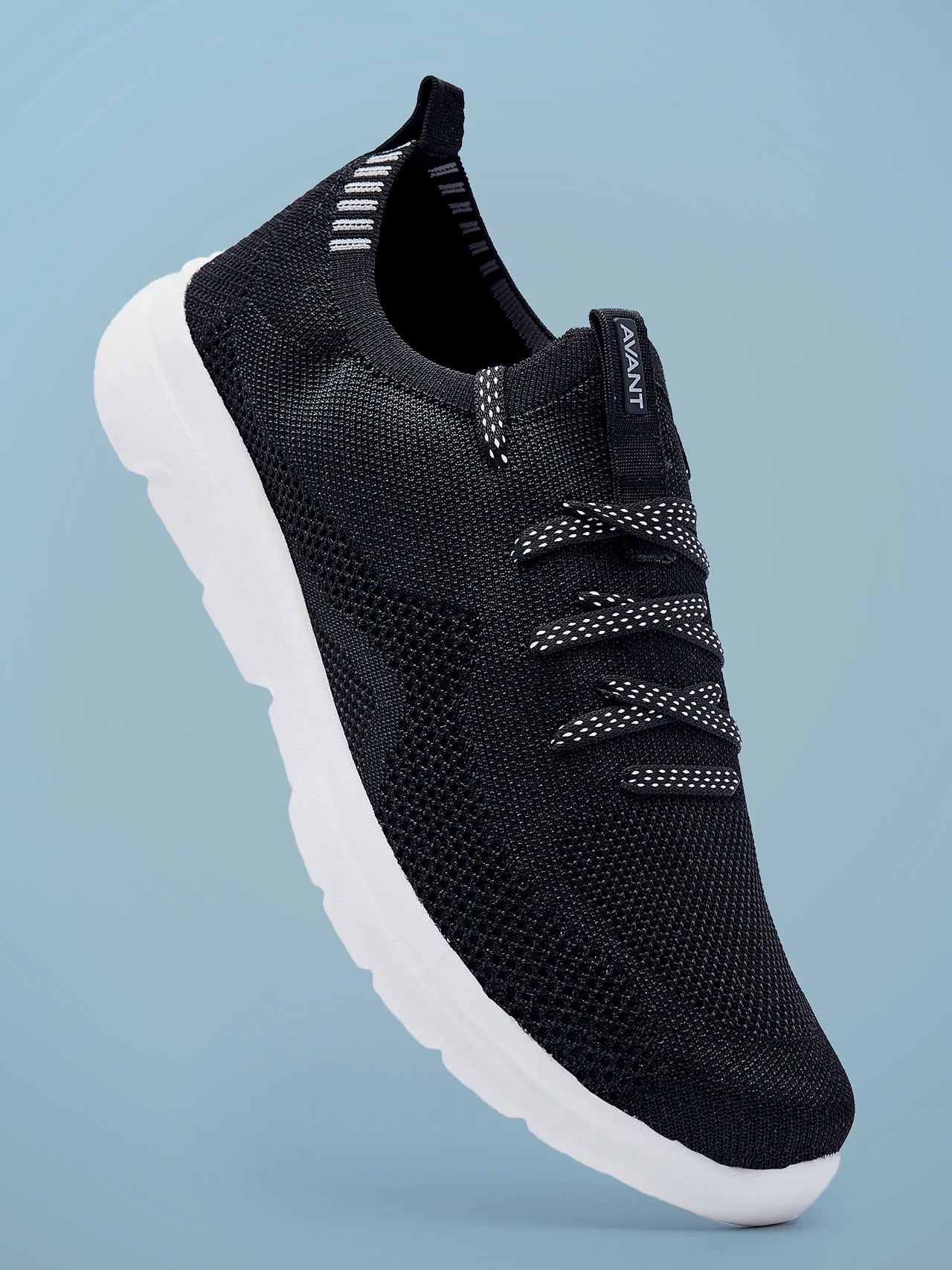 Avant Men's Everglide Running Shoes-Black - Image 5