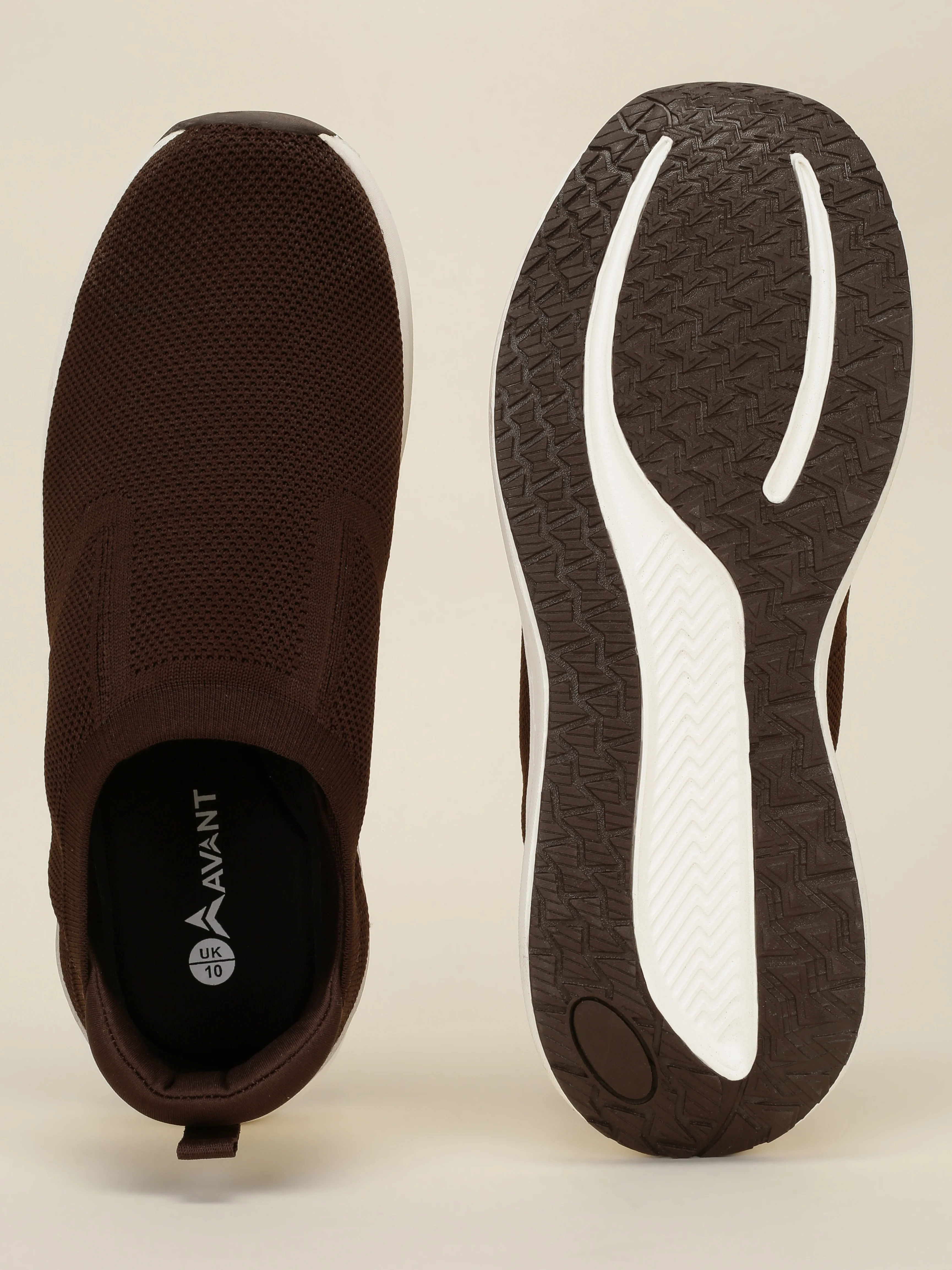 Avant Men's Evo Walking Shoes - Brown - Image 4