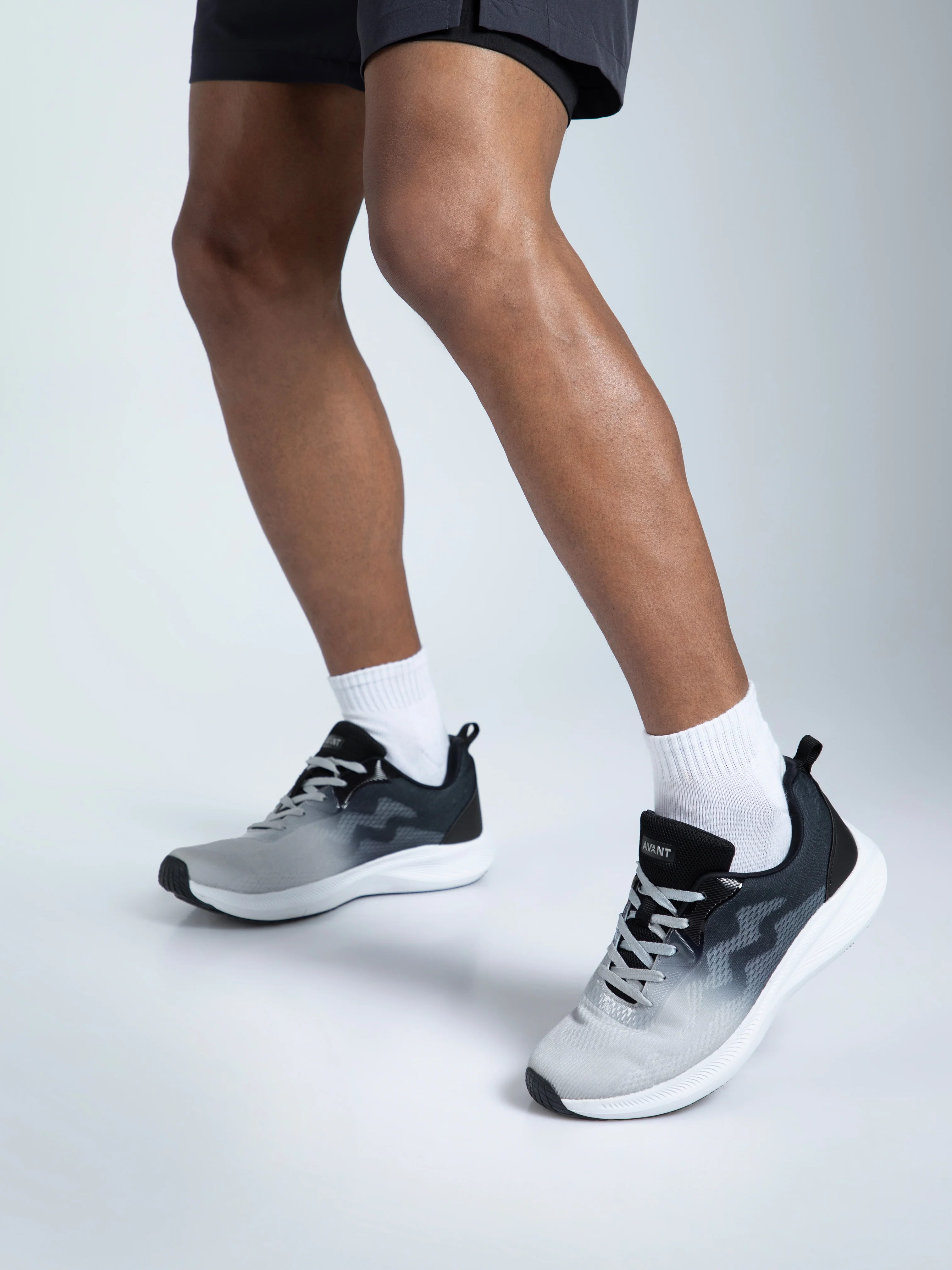 Avant Men's Falcon Running shoes - L.Grey/Blue - Image 6