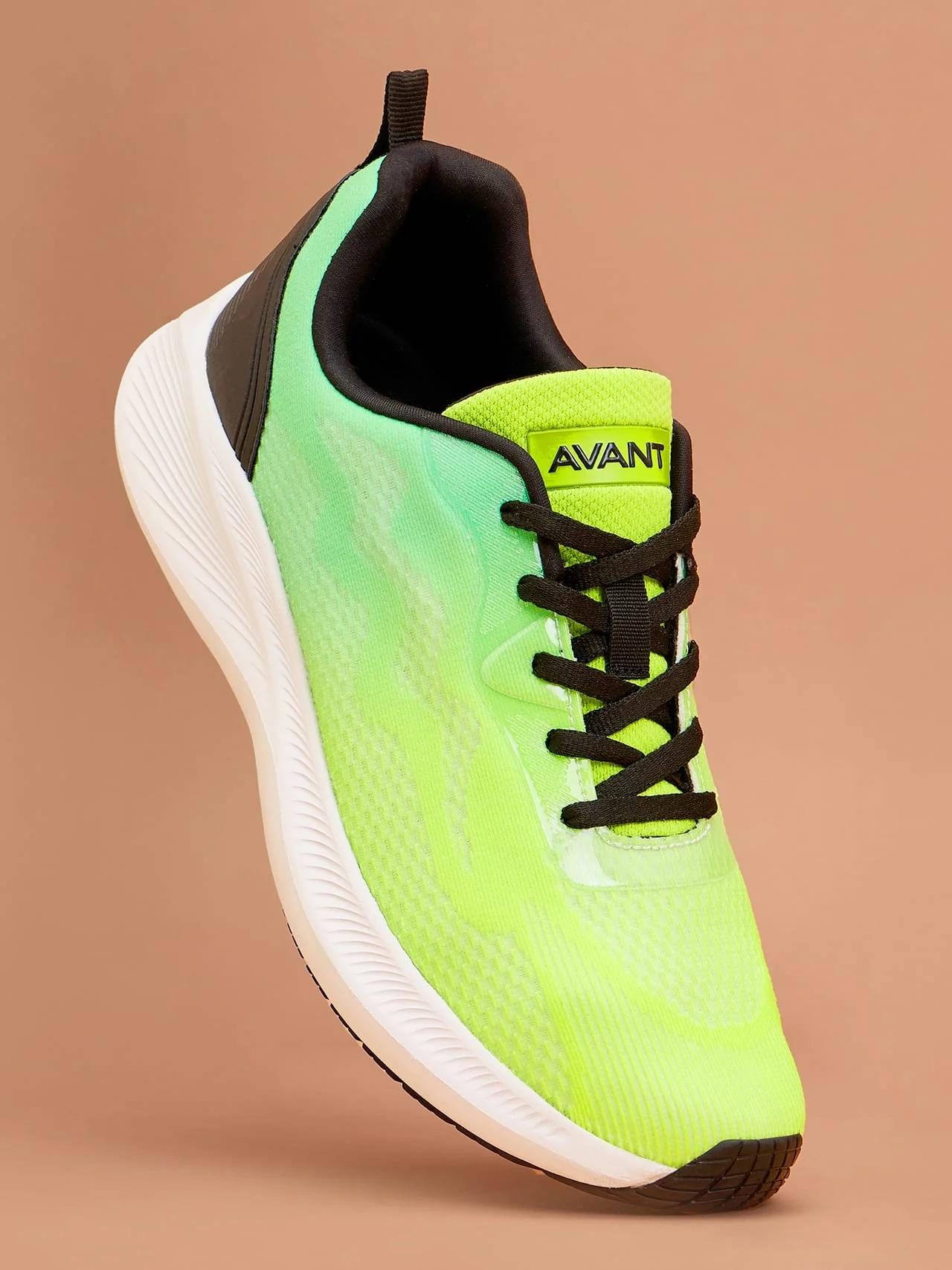 Avant Men's Falcon Running shoes - Lime Green - Image 3