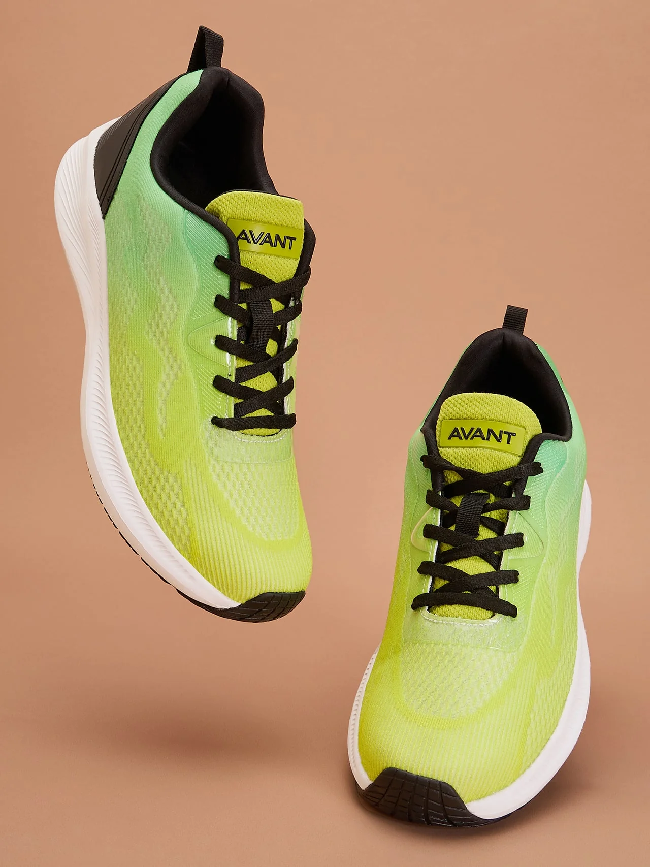 Avant Men's Falcon Running shoes - Lime Green - Image 8