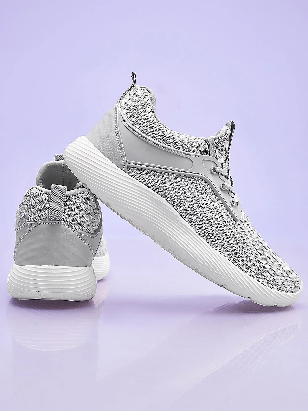 Avant Men's FeatherLite Running and Walking Shoes- L.Grey - Image 10