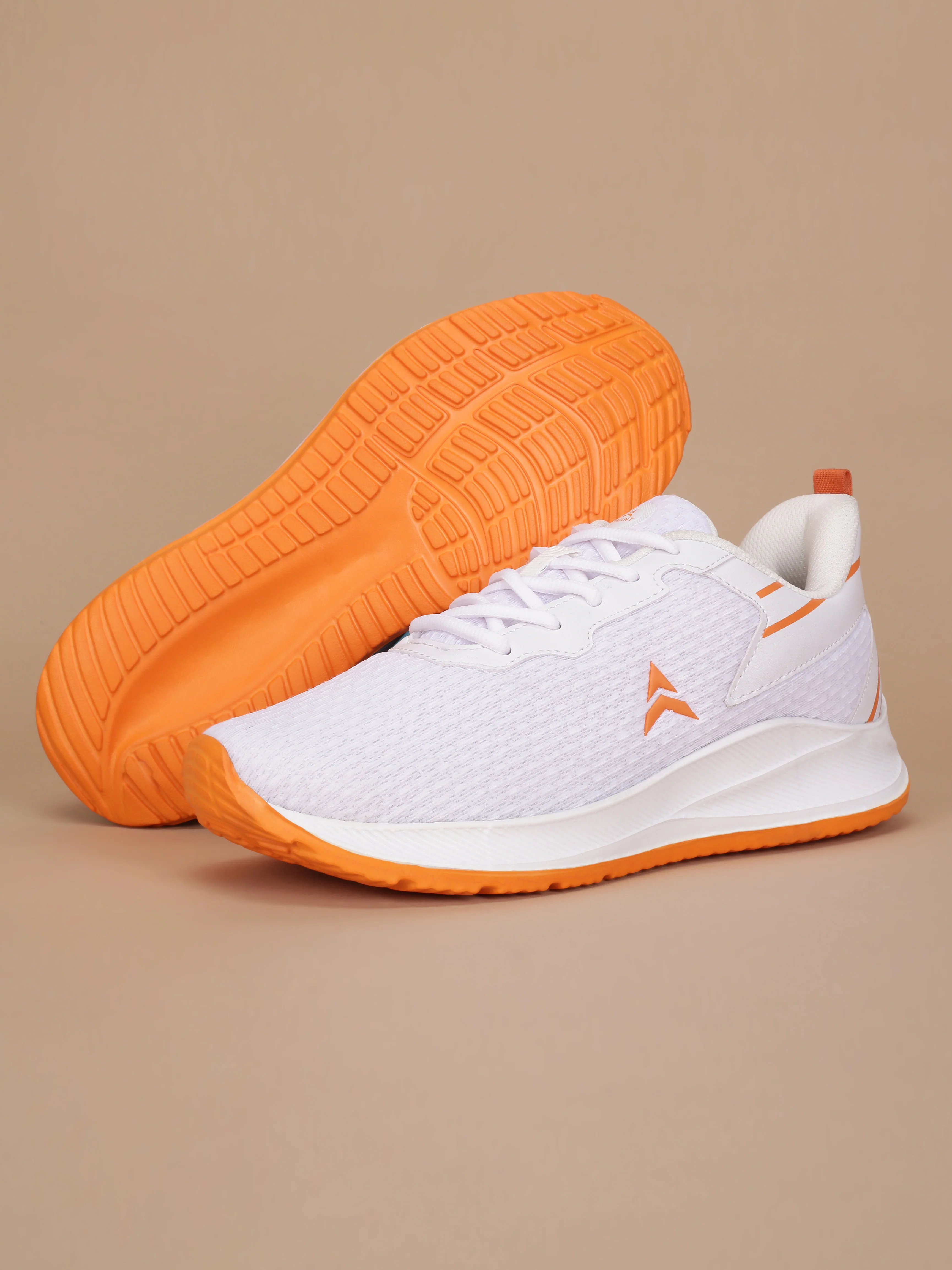 Avant Men's Flarex Casual Shoes - White/Orange - Image 11