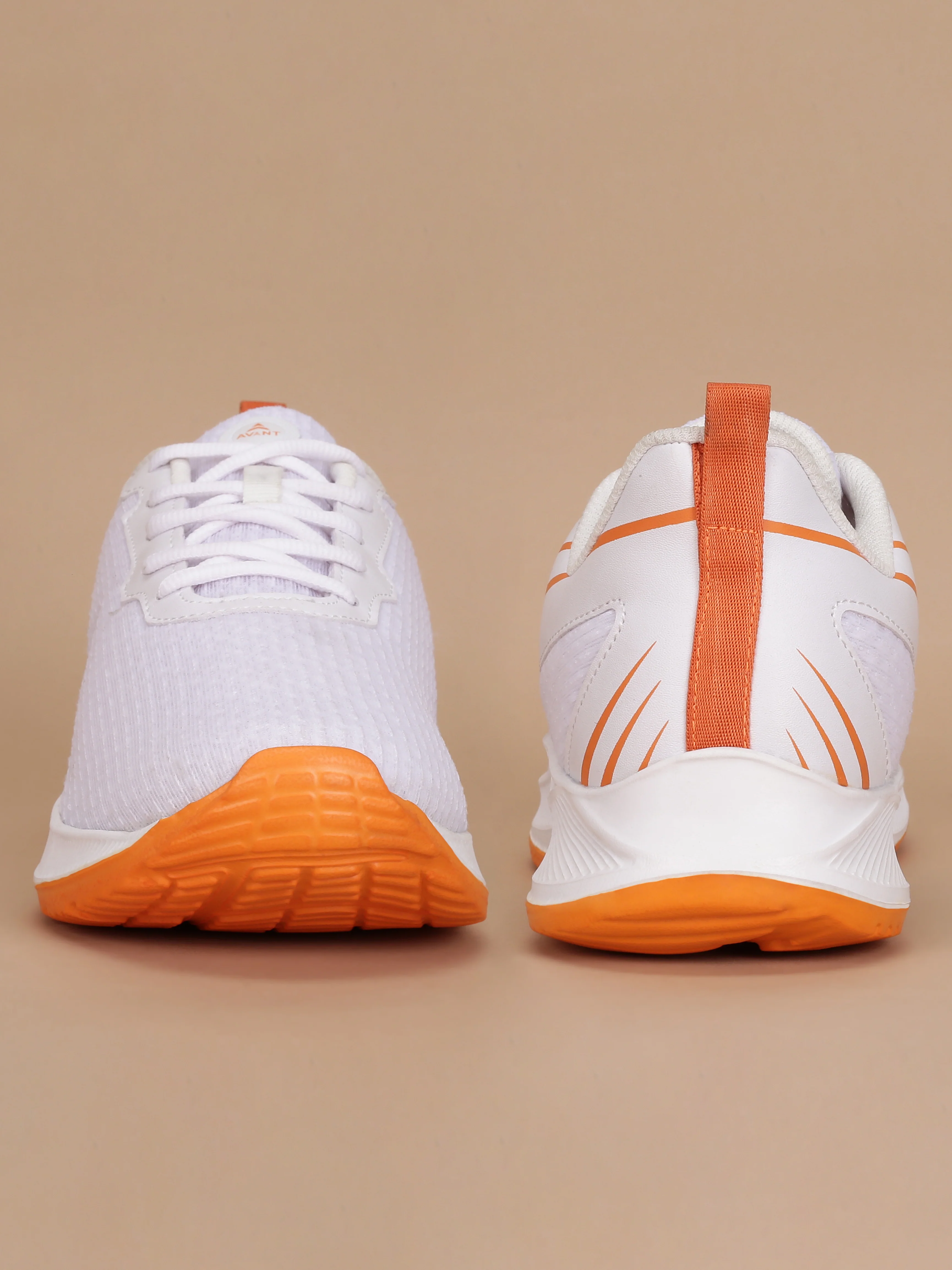 Avant Men's Flarex Casual Shoes - White/Orange - Image 6