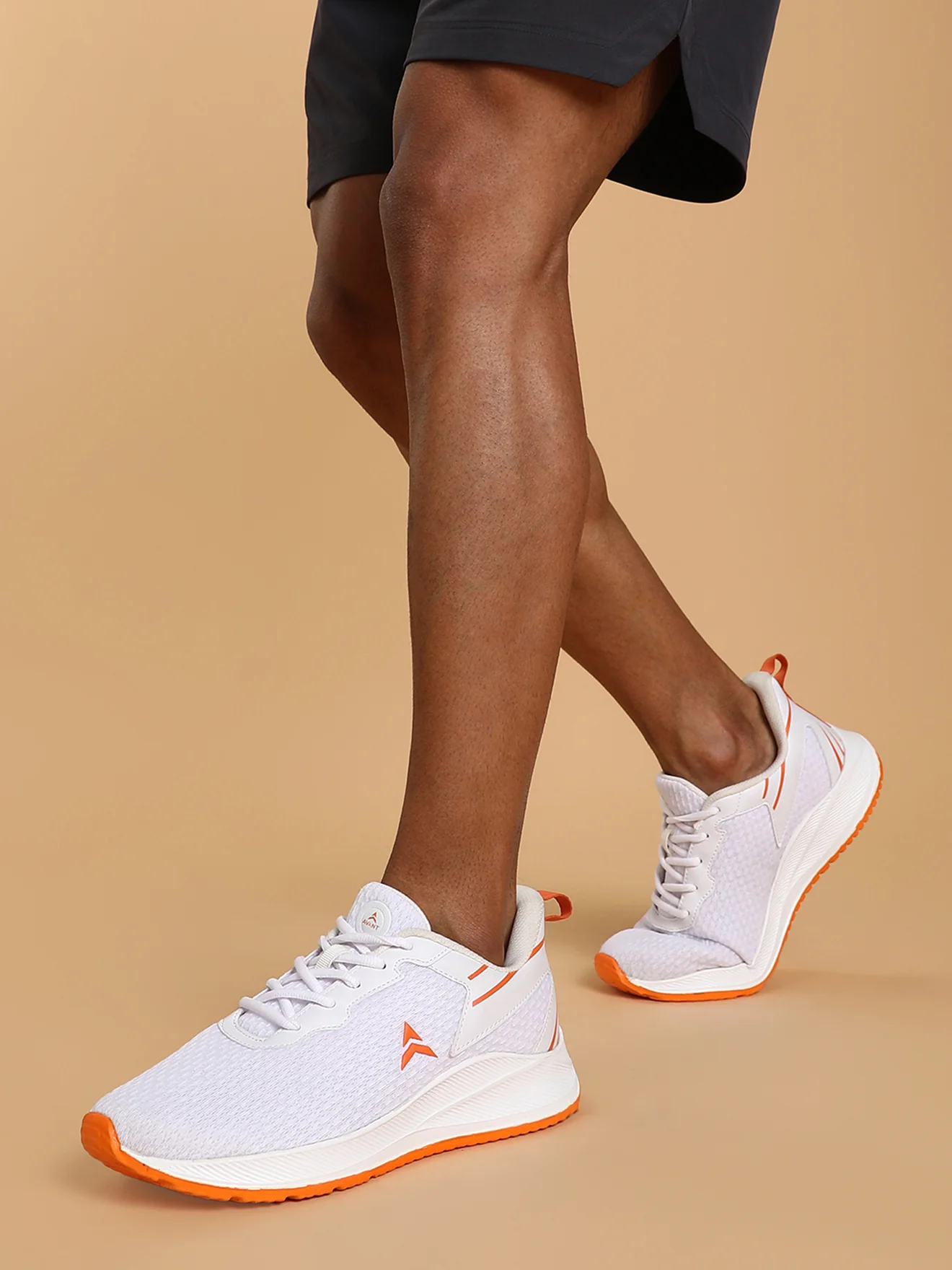 Avant Men's Flarex Casual Shoes - White/Orange - Image 7