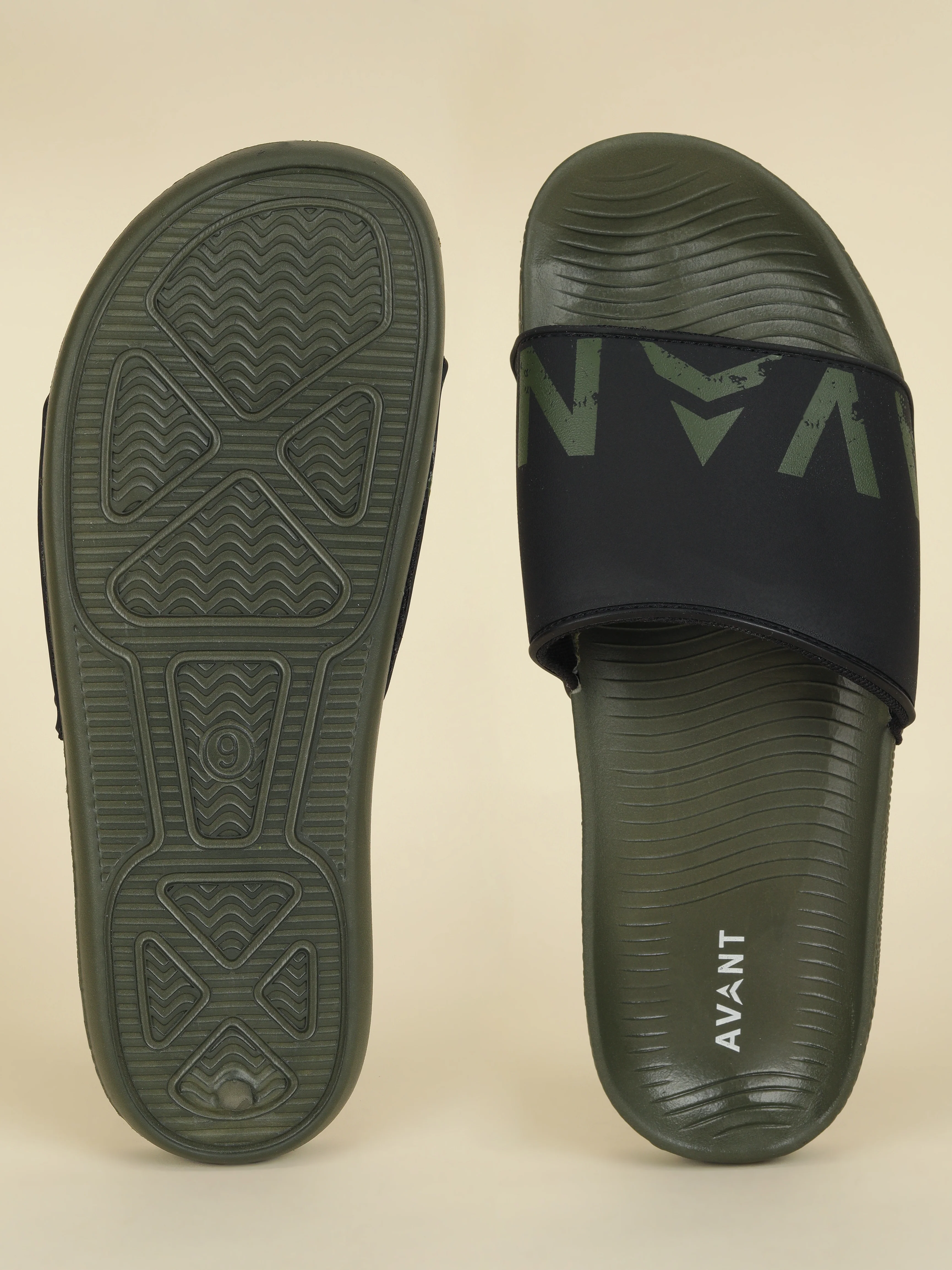 Avant Men’s Flexio Sliders - Black - Image 4