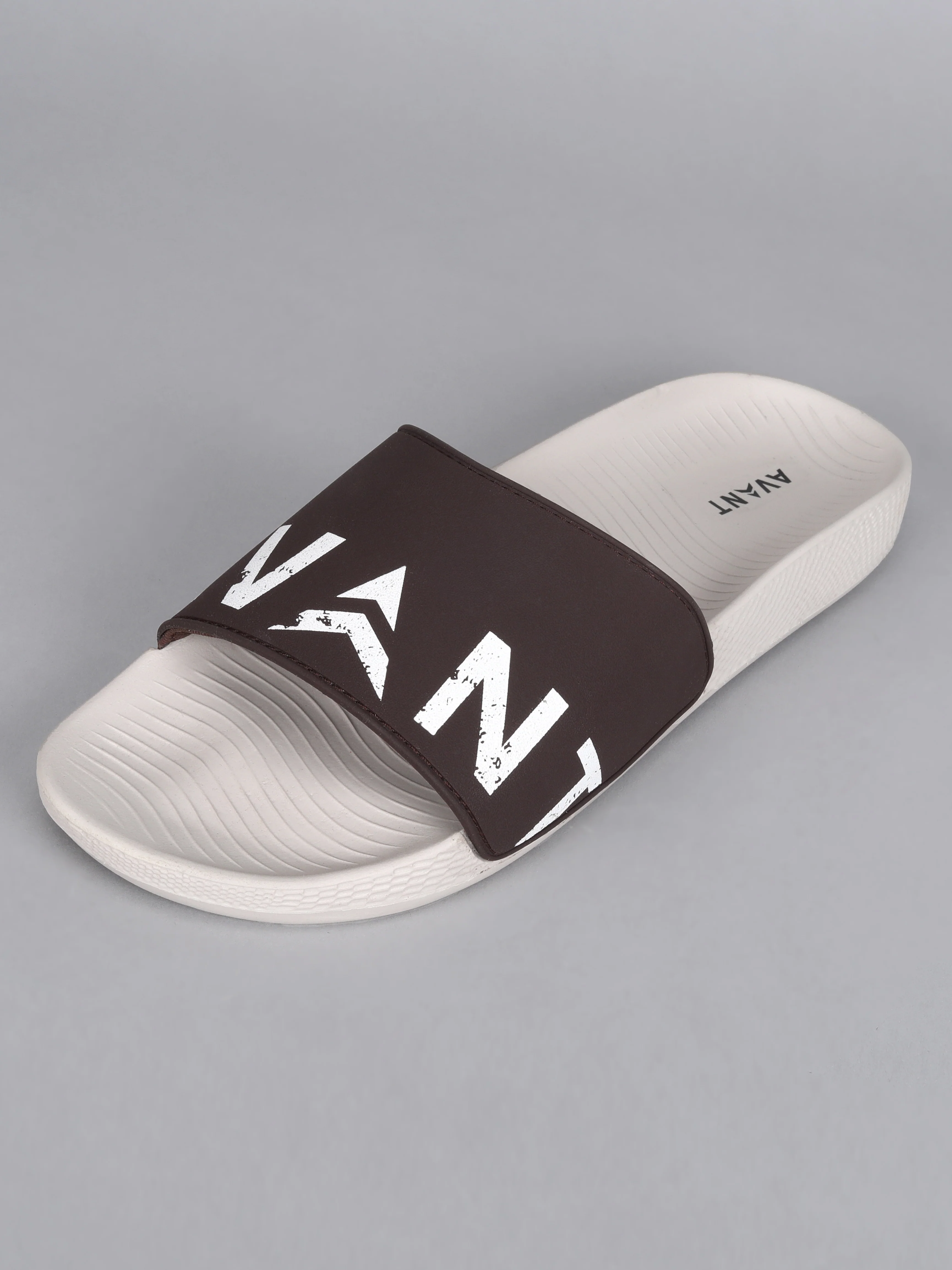 Avant Men’s Flexio Sliders - Brown - Image 3