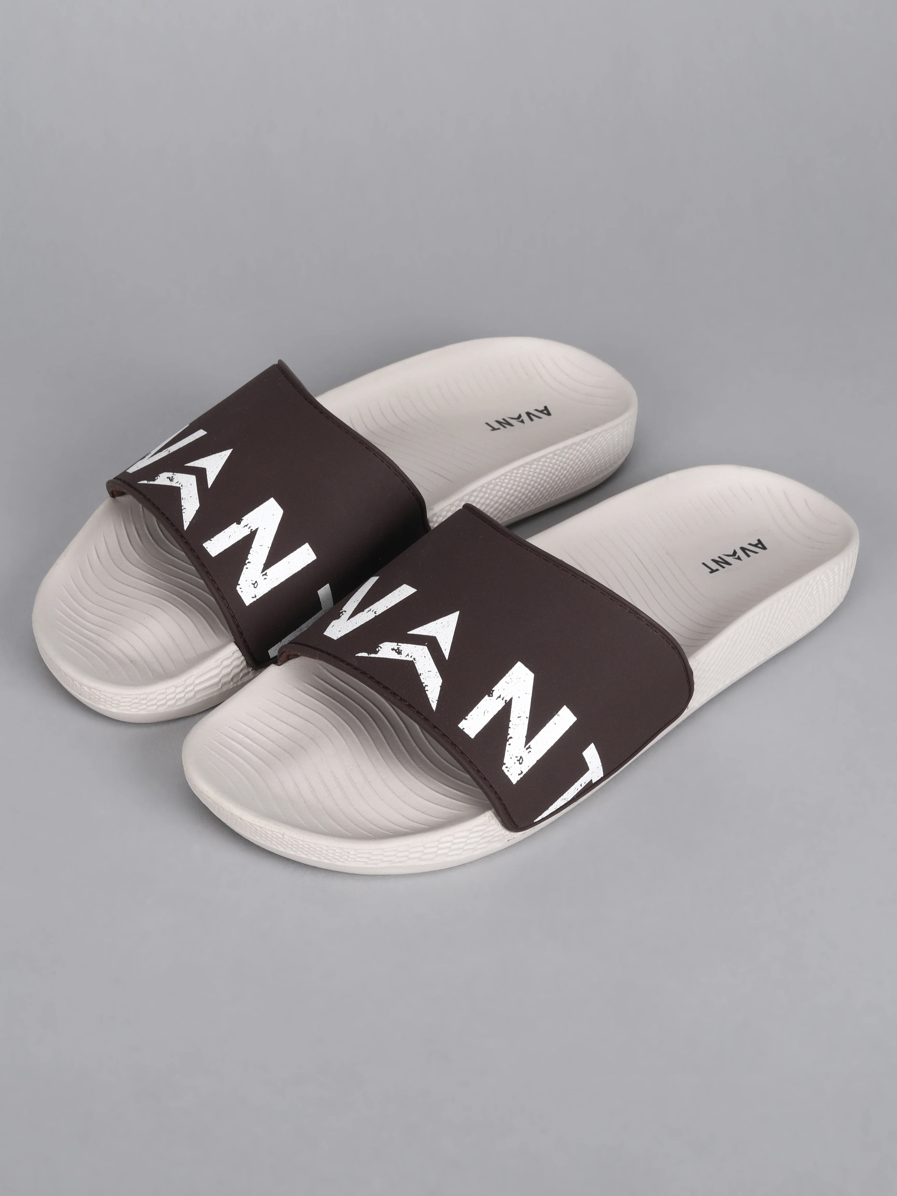 Avant Men’s Flexio Sliders - Brown - Image 8