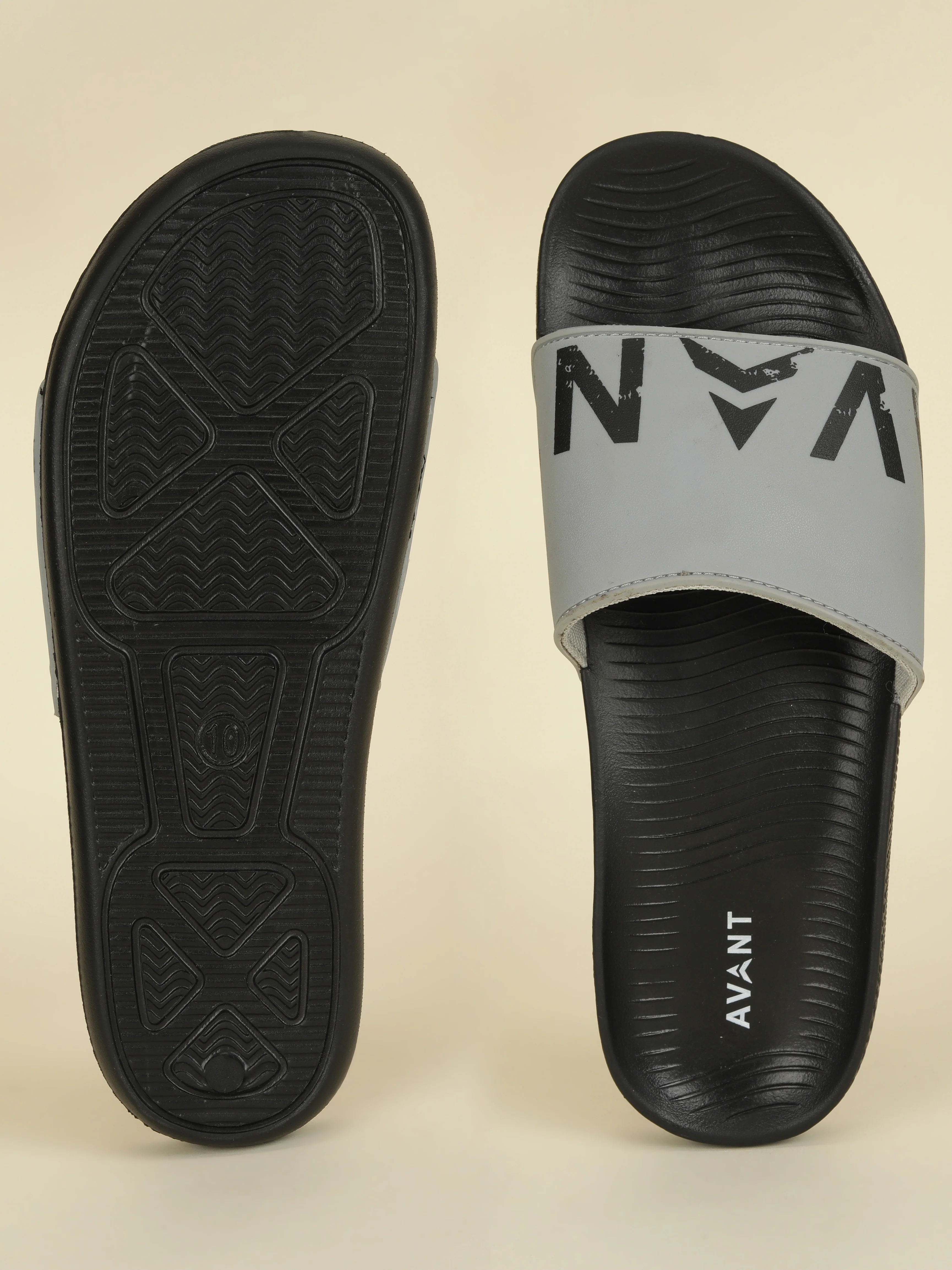 Avant Men’s Flexio Sliders - Lt Grey - Image 4