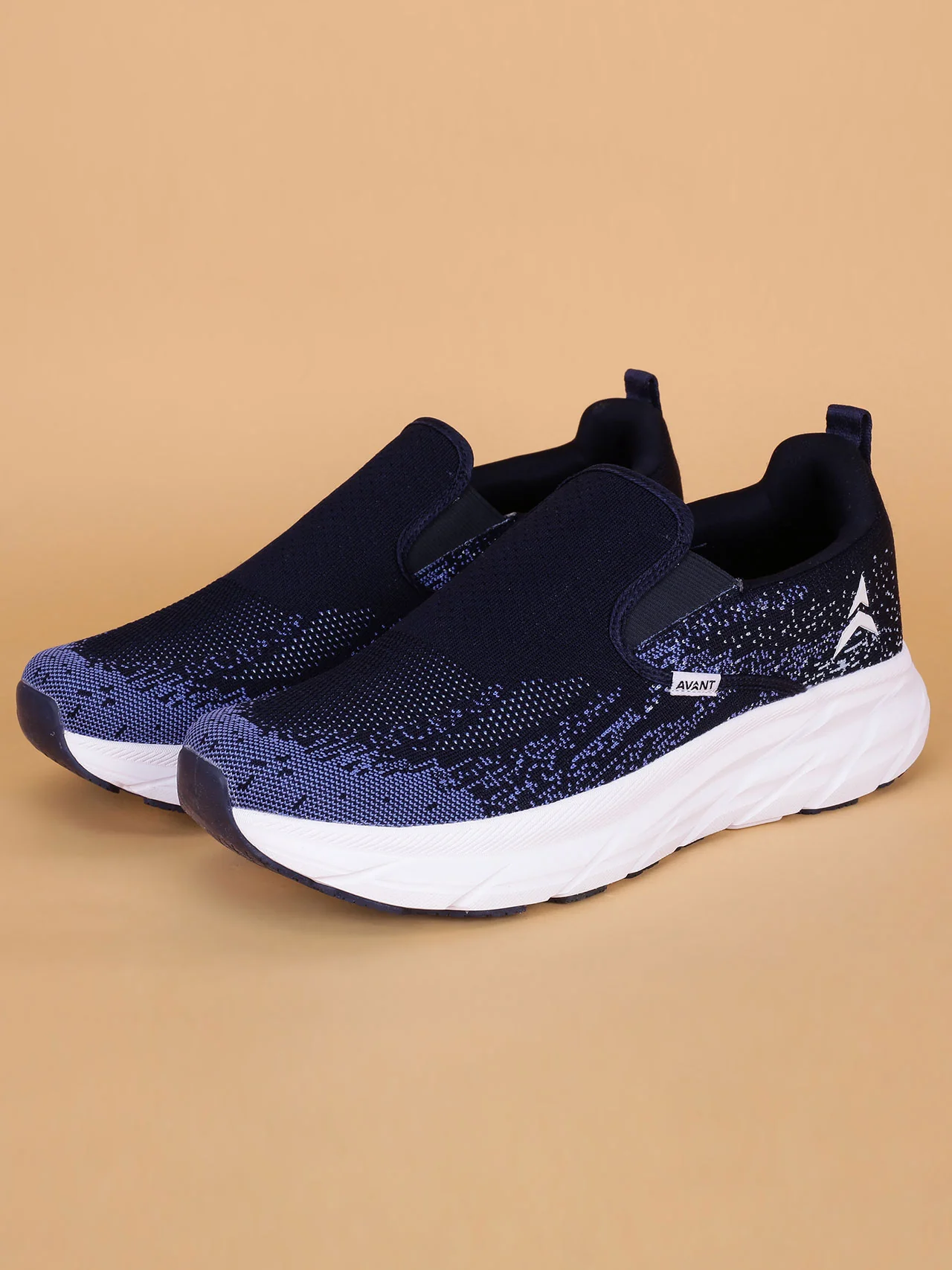 Avant Men's GeoStride Slip-On Walking Shoes - Blue - Image 5