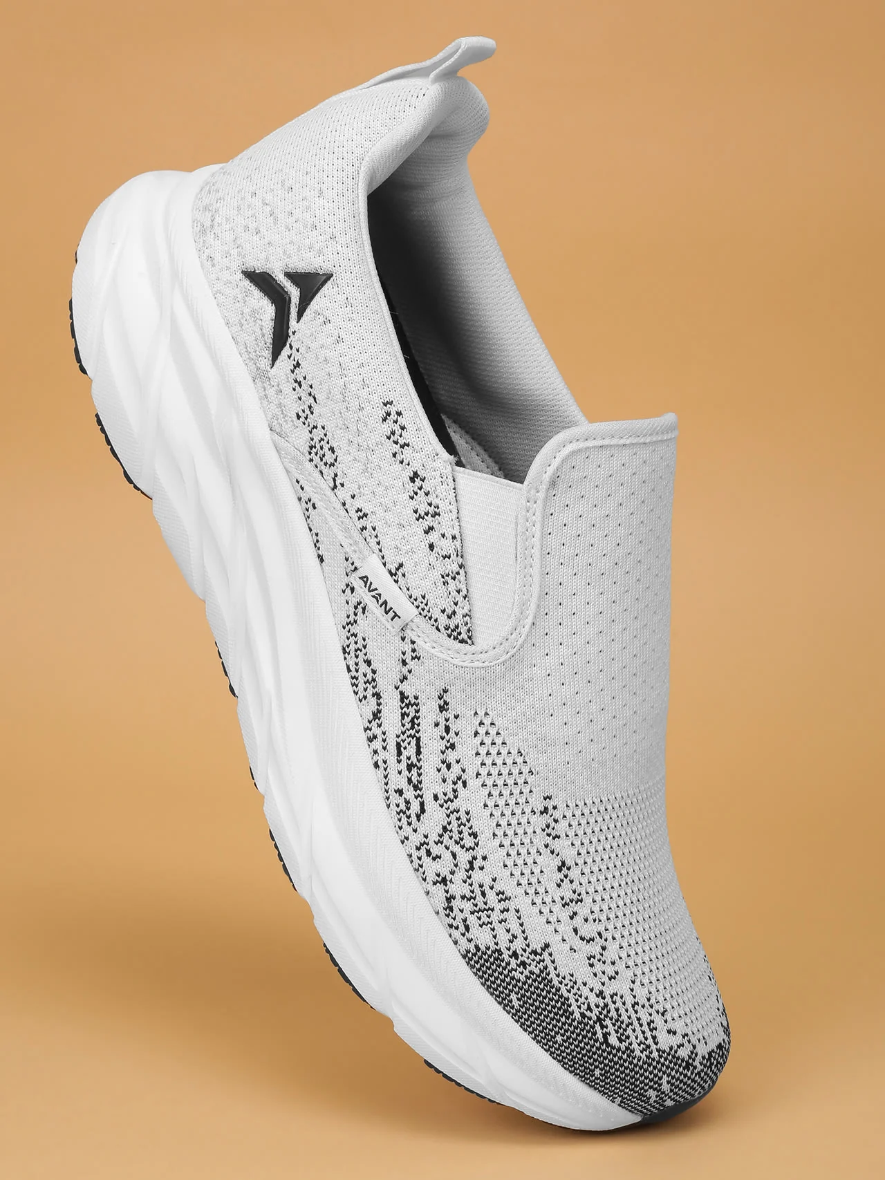 Avant Men's GeoStride Slip-On Walking Shoes - L.Grey - Image 3