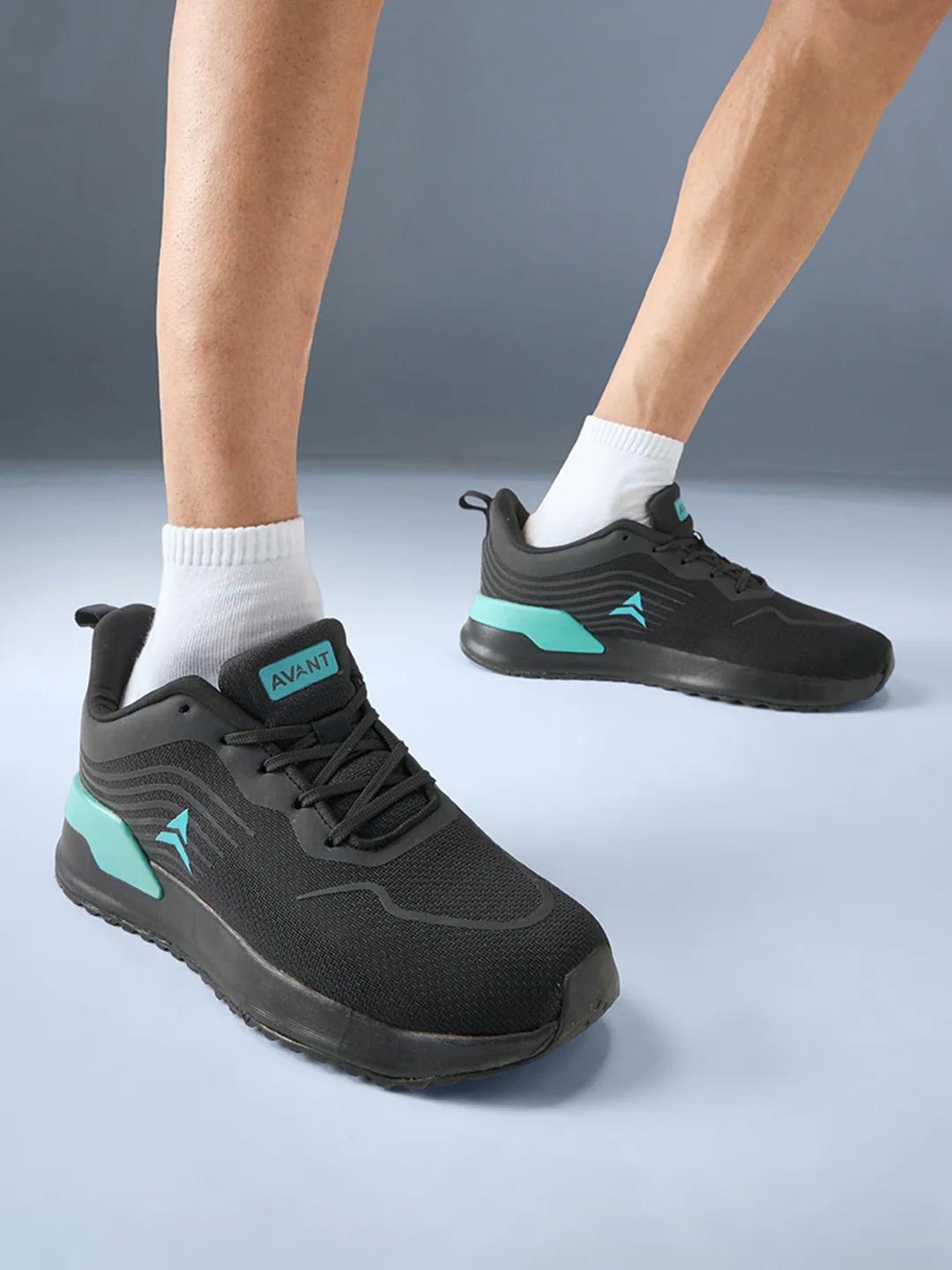 Avant Men's Glanza Running Shoes - Black - Image 7