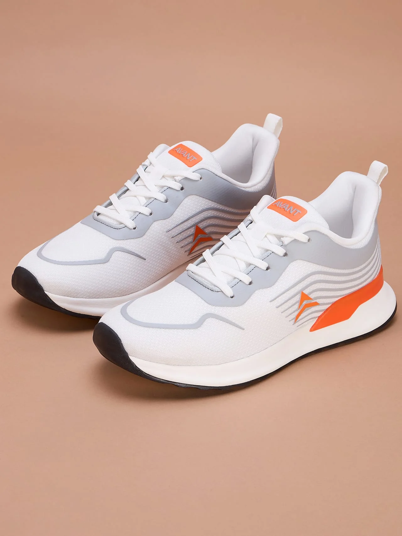 Avant Men's Glanza Running shoes-L.Grey - Image 4