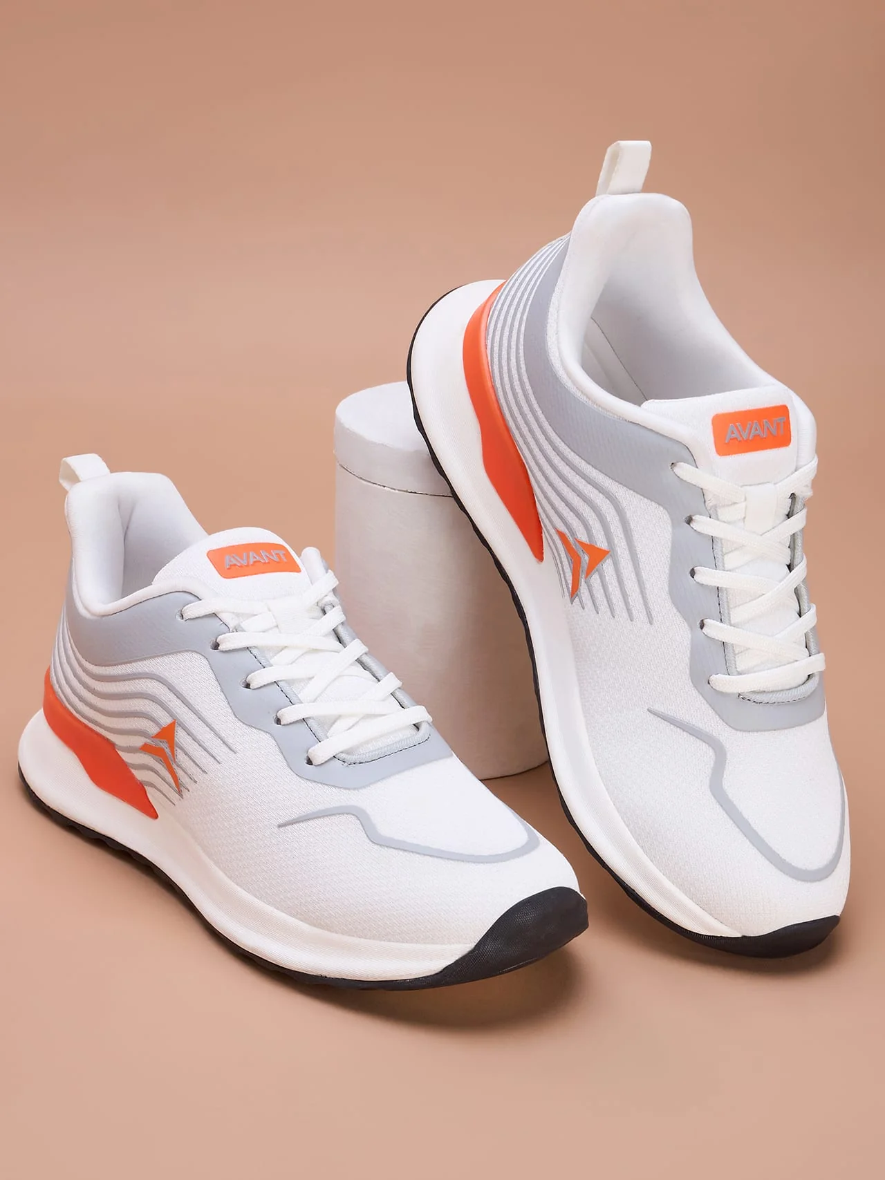 Avant Men's Glanza Running shoes-L.Grey - Image 9