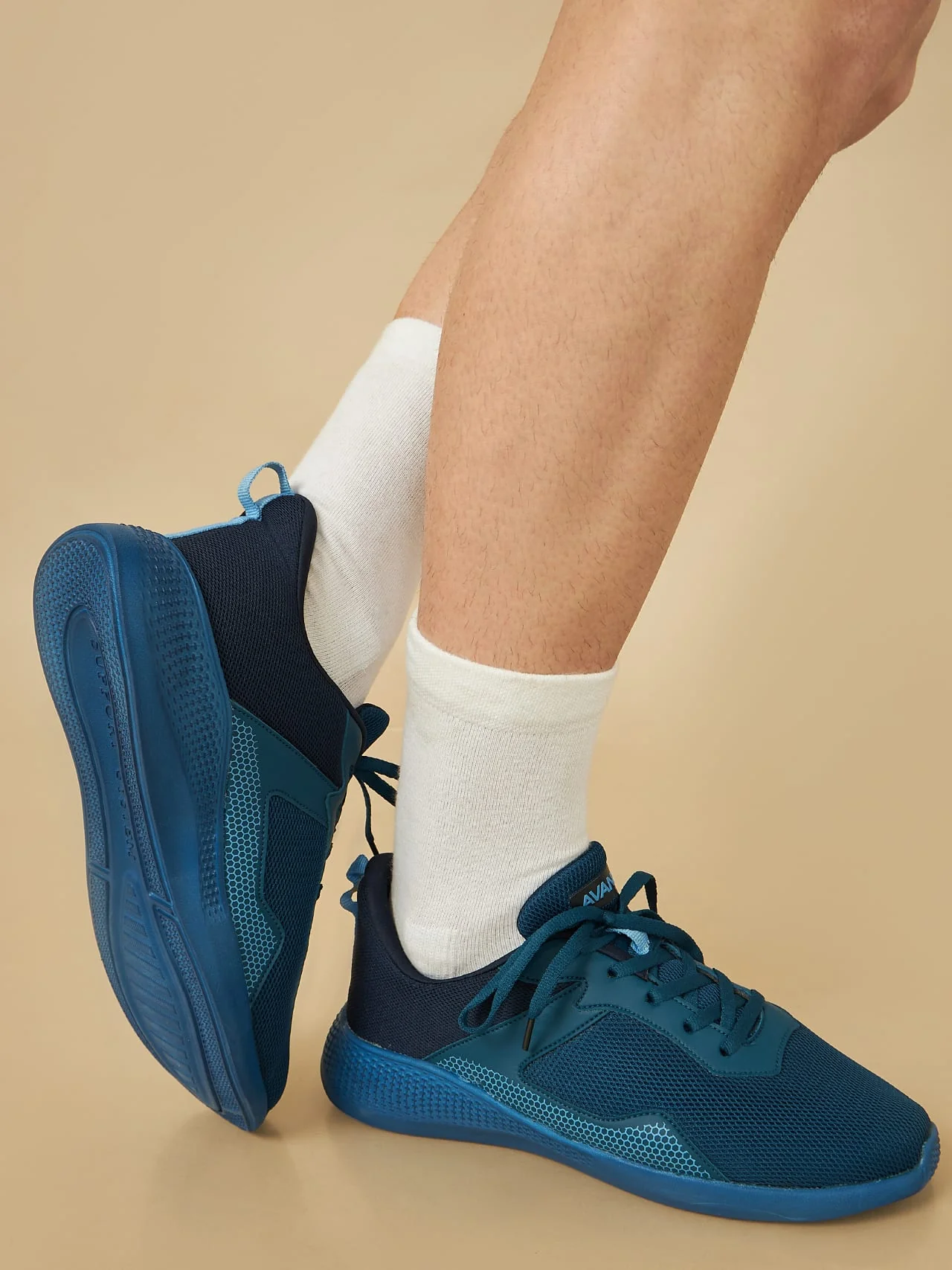 Avant Men's Glide Walking Shoes - Blue - Image 2
