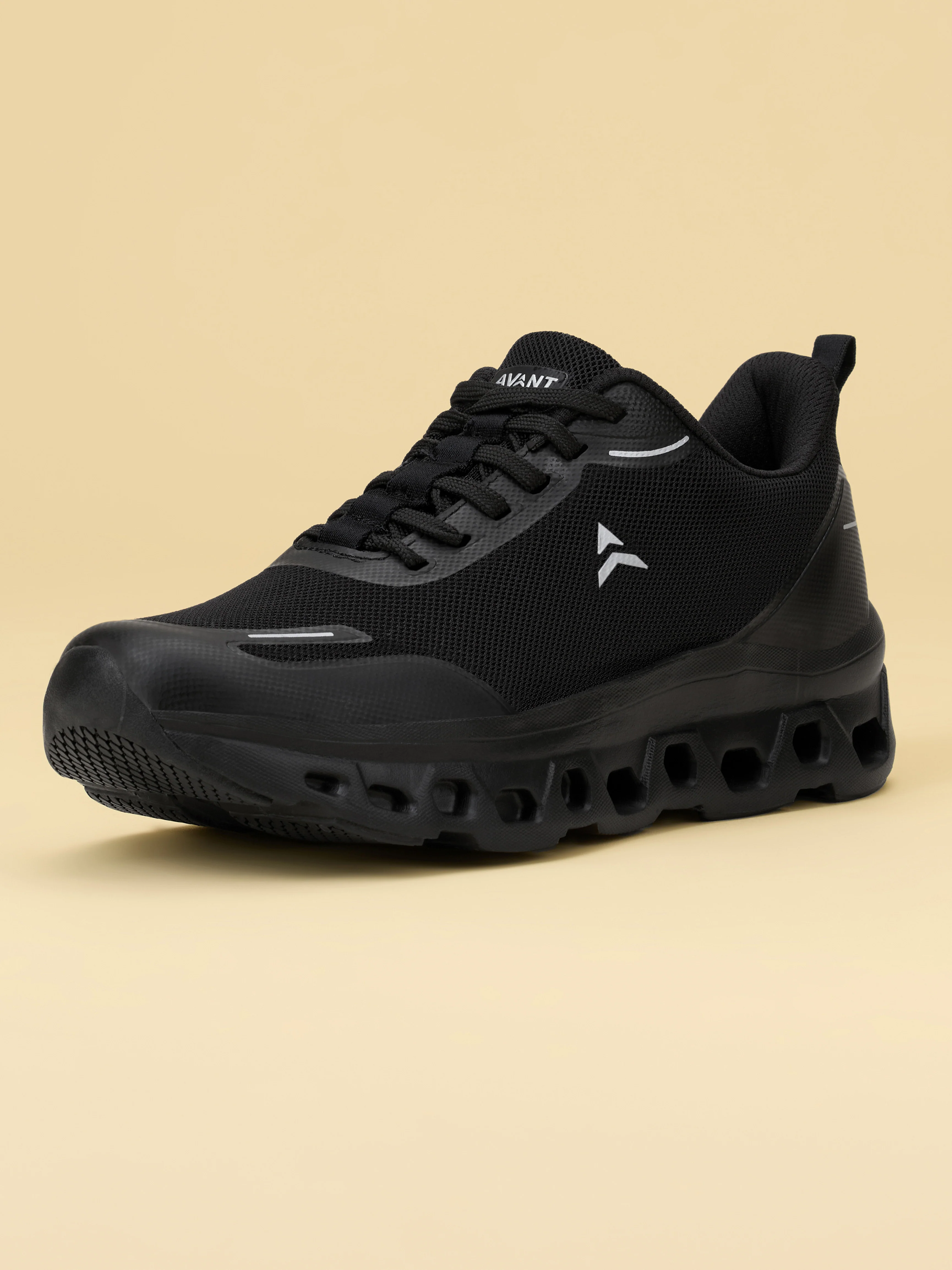 Avant Men's GlideCore Running Shoes - Black - Image 4
