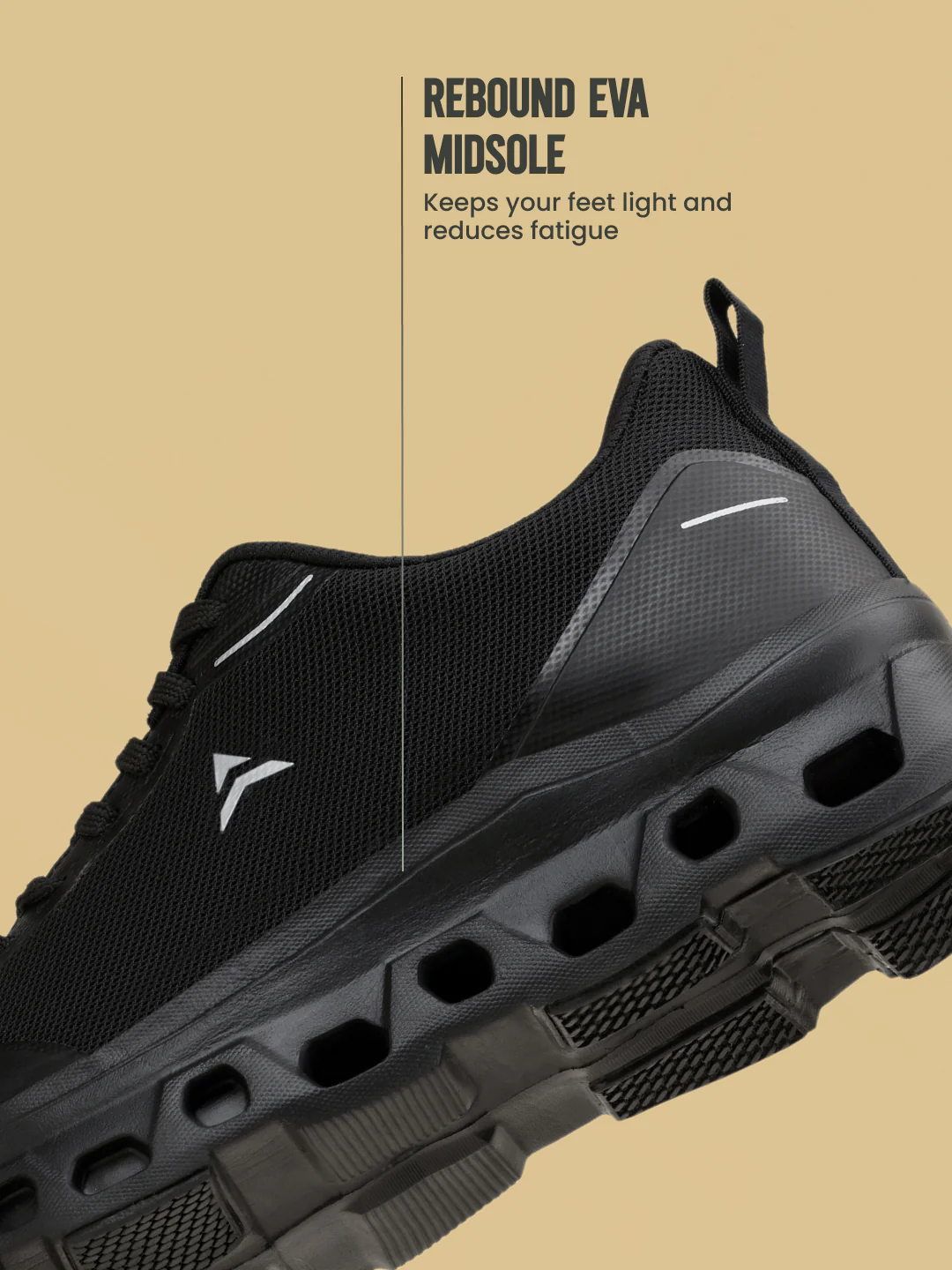 Avant Men's GlideCore Running Shoes - Black - Image 6
