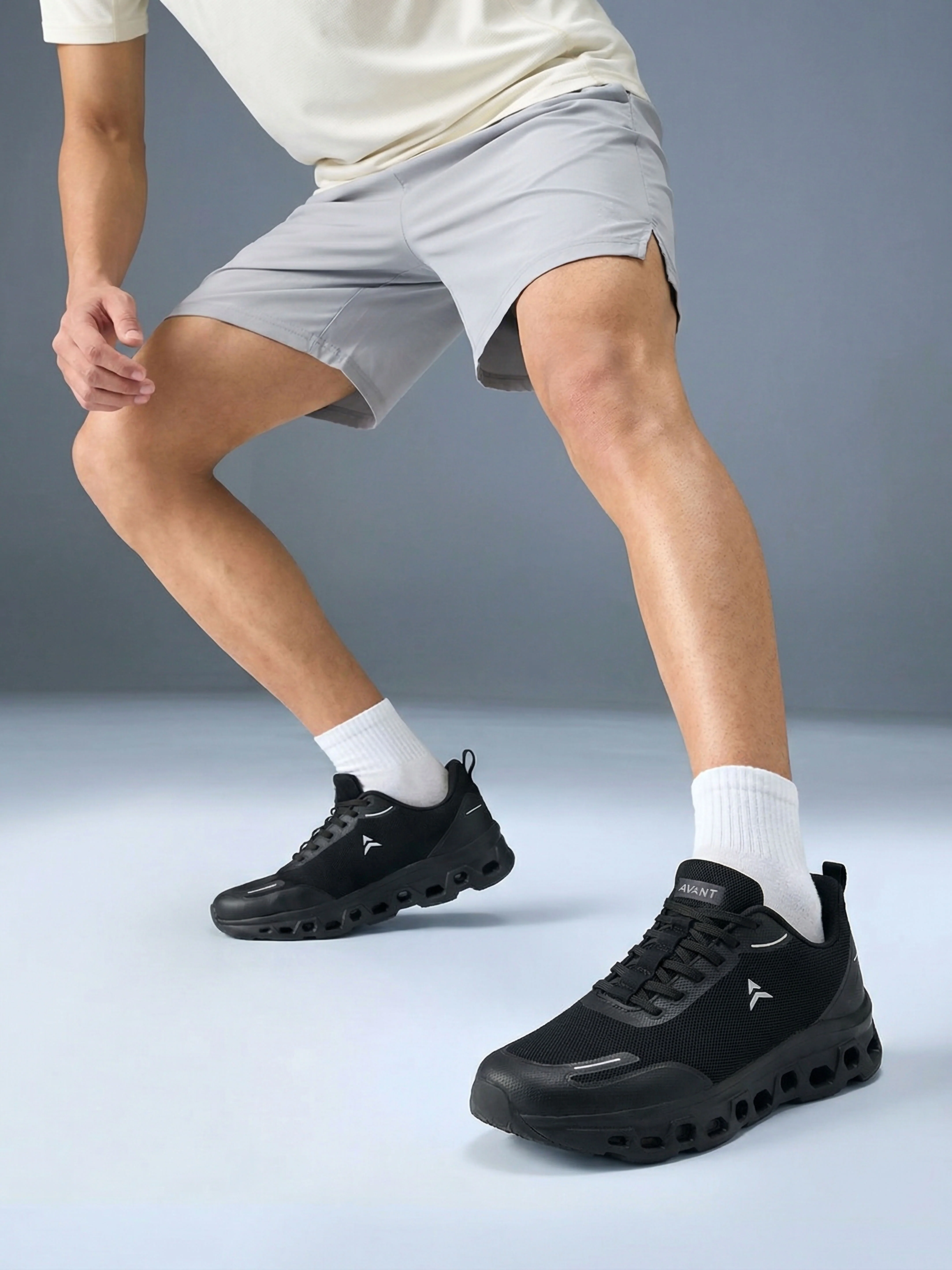 Avant Men's GlideCore Running Shoes - Black - Image 7
