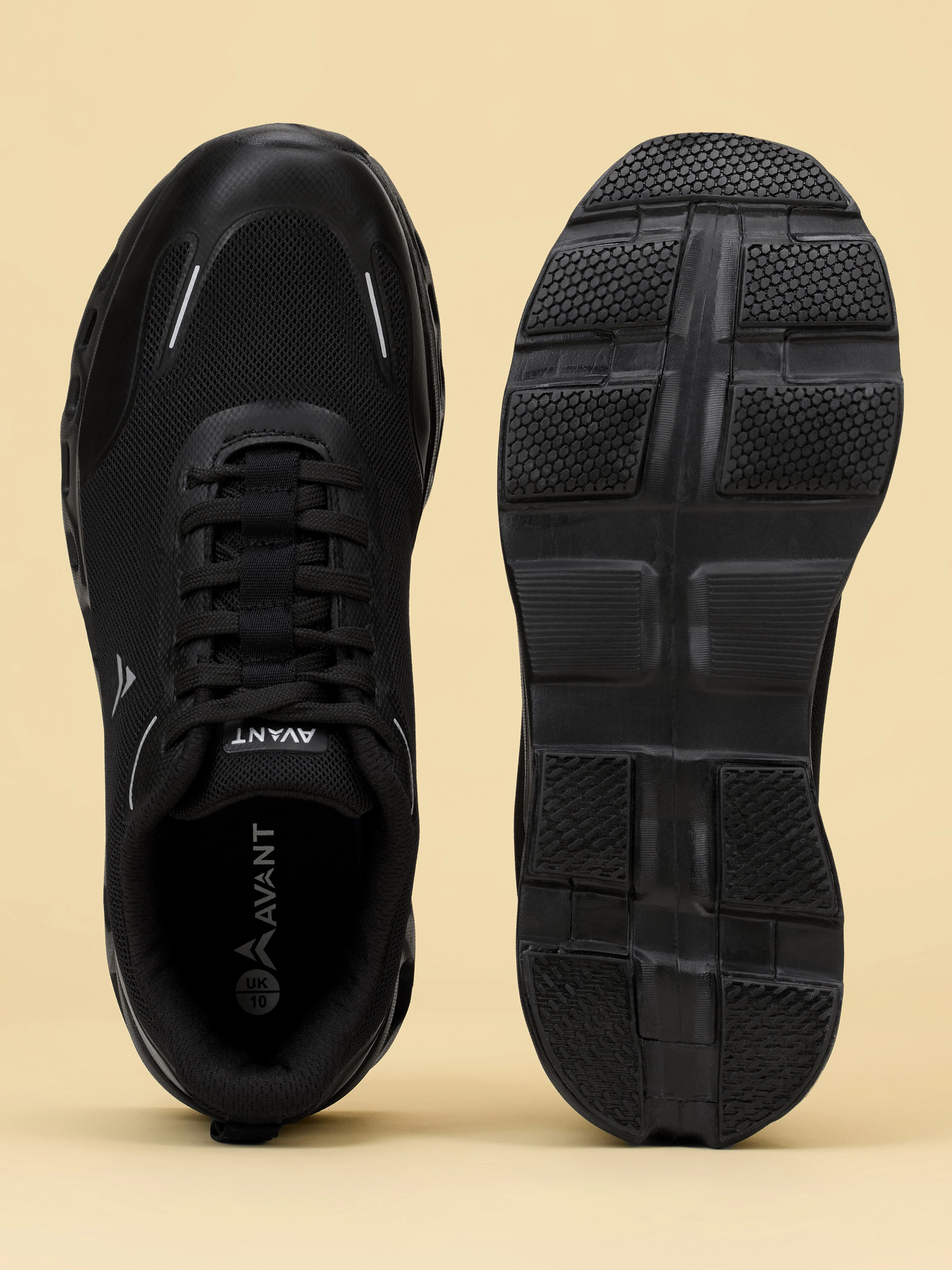 Avant Men's GlideCore Running Shoes - Black - Image 9