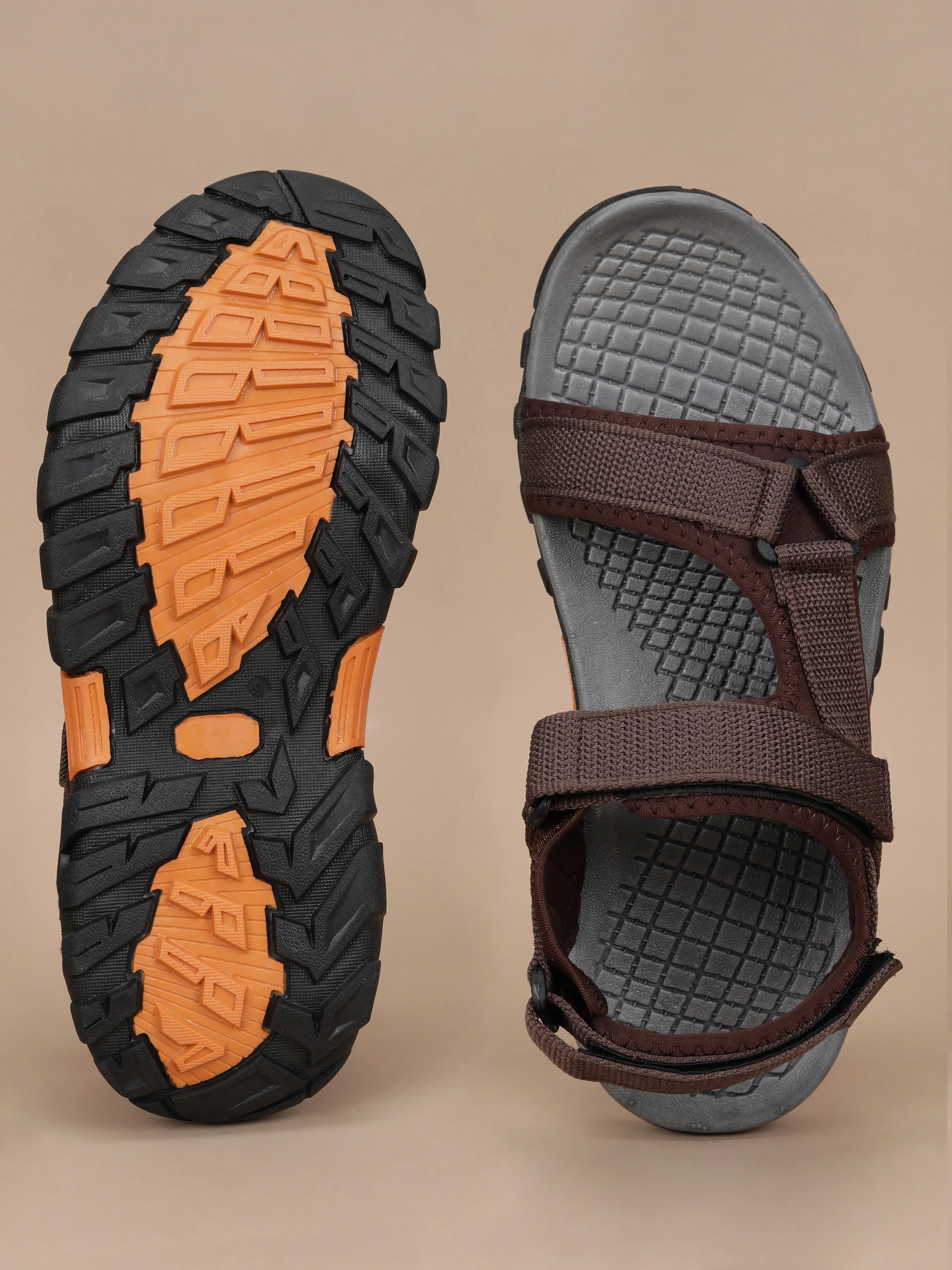 Avant Men's Gripper Sandals - Beige - Image 7