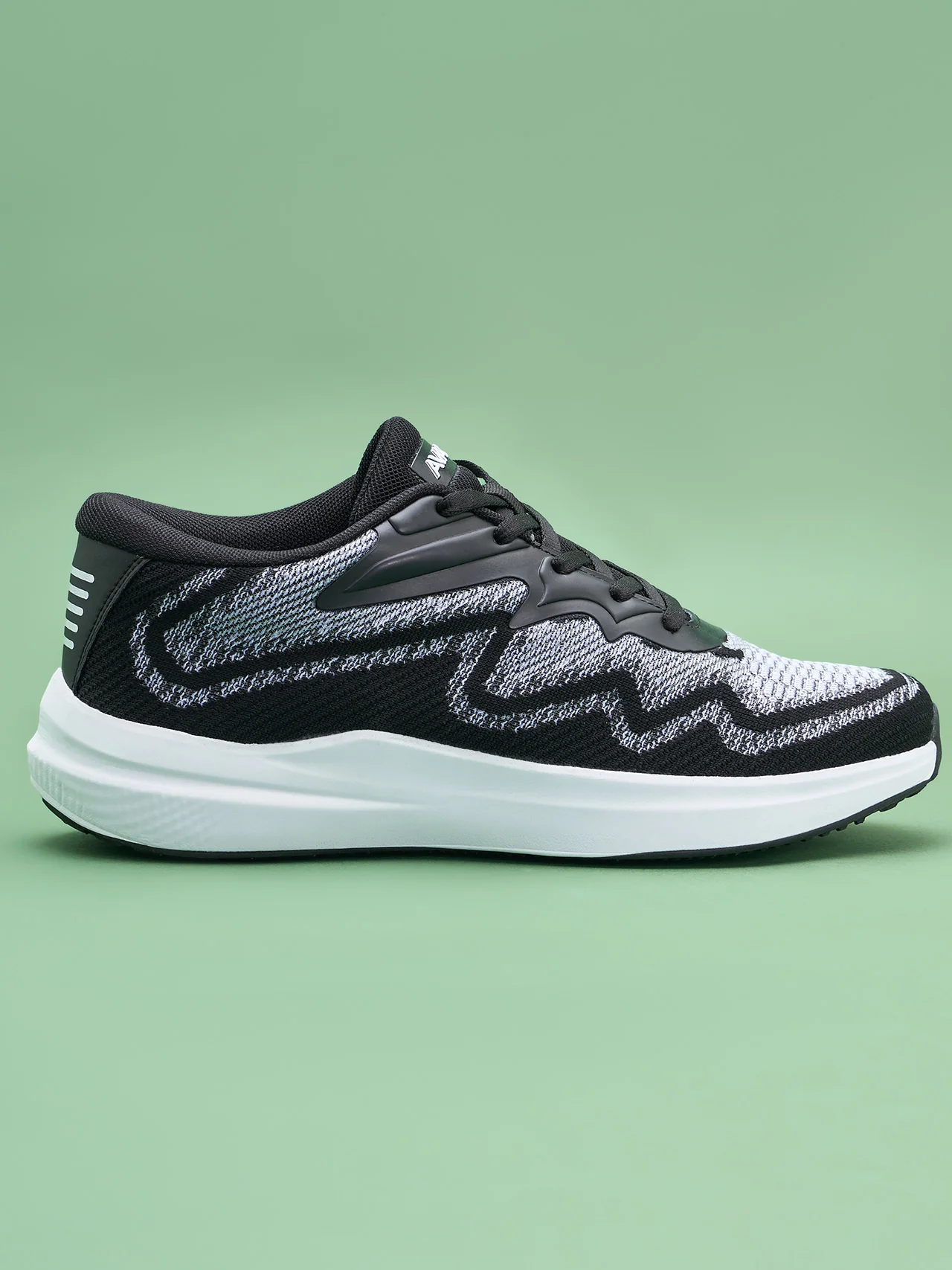 Avant Men's GripUp Running Shoes - Black/White - Image 4