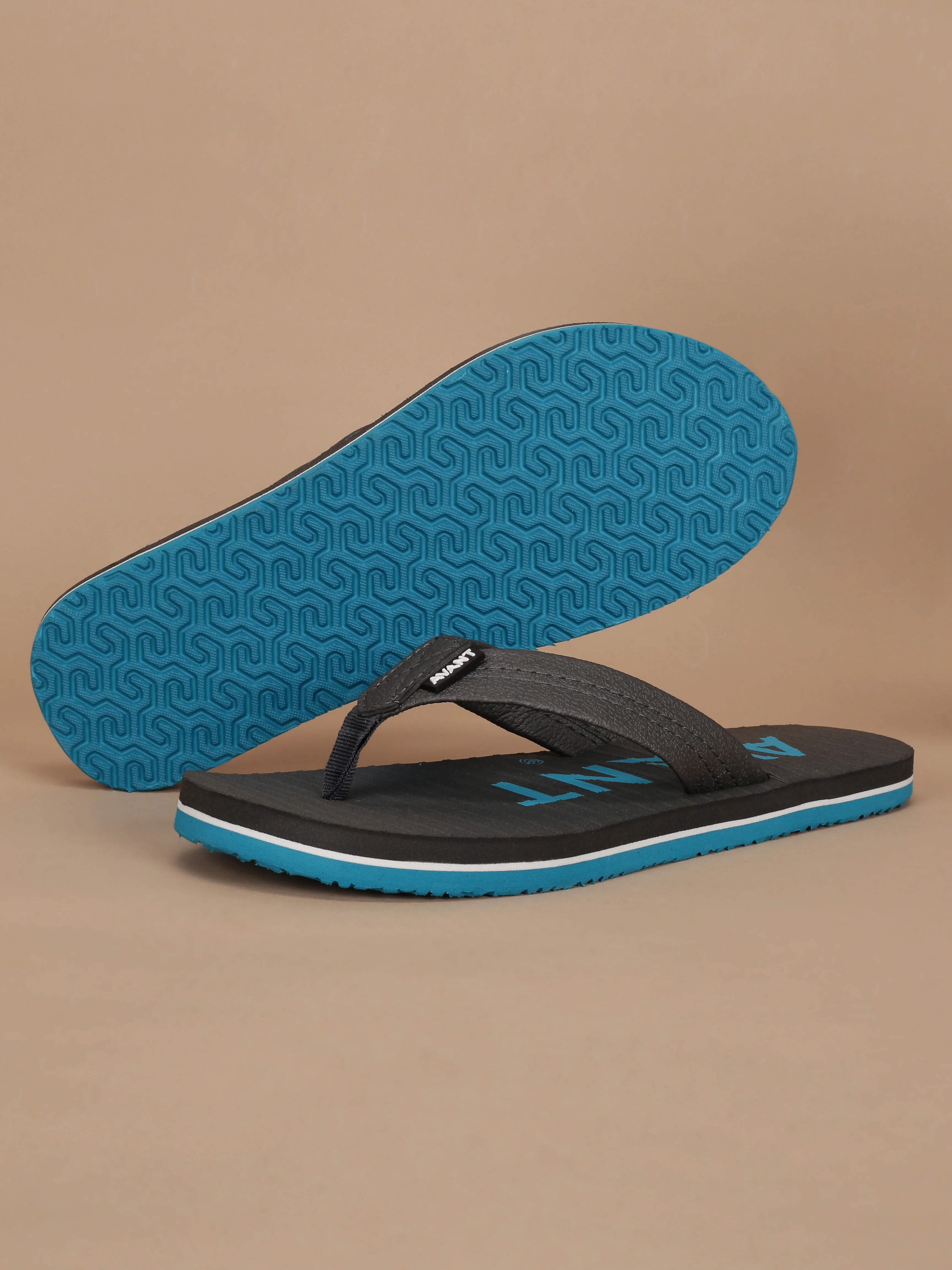 Avant Men's Haven Flip Flops - Grey - Image 11