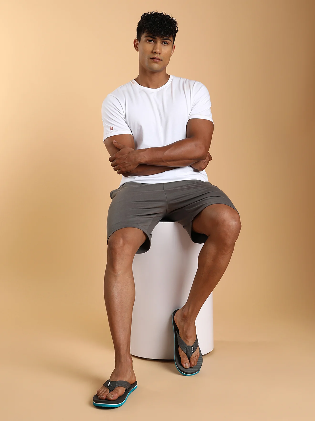 Avant Men's Haven Flip Flops - Grey - Image 3