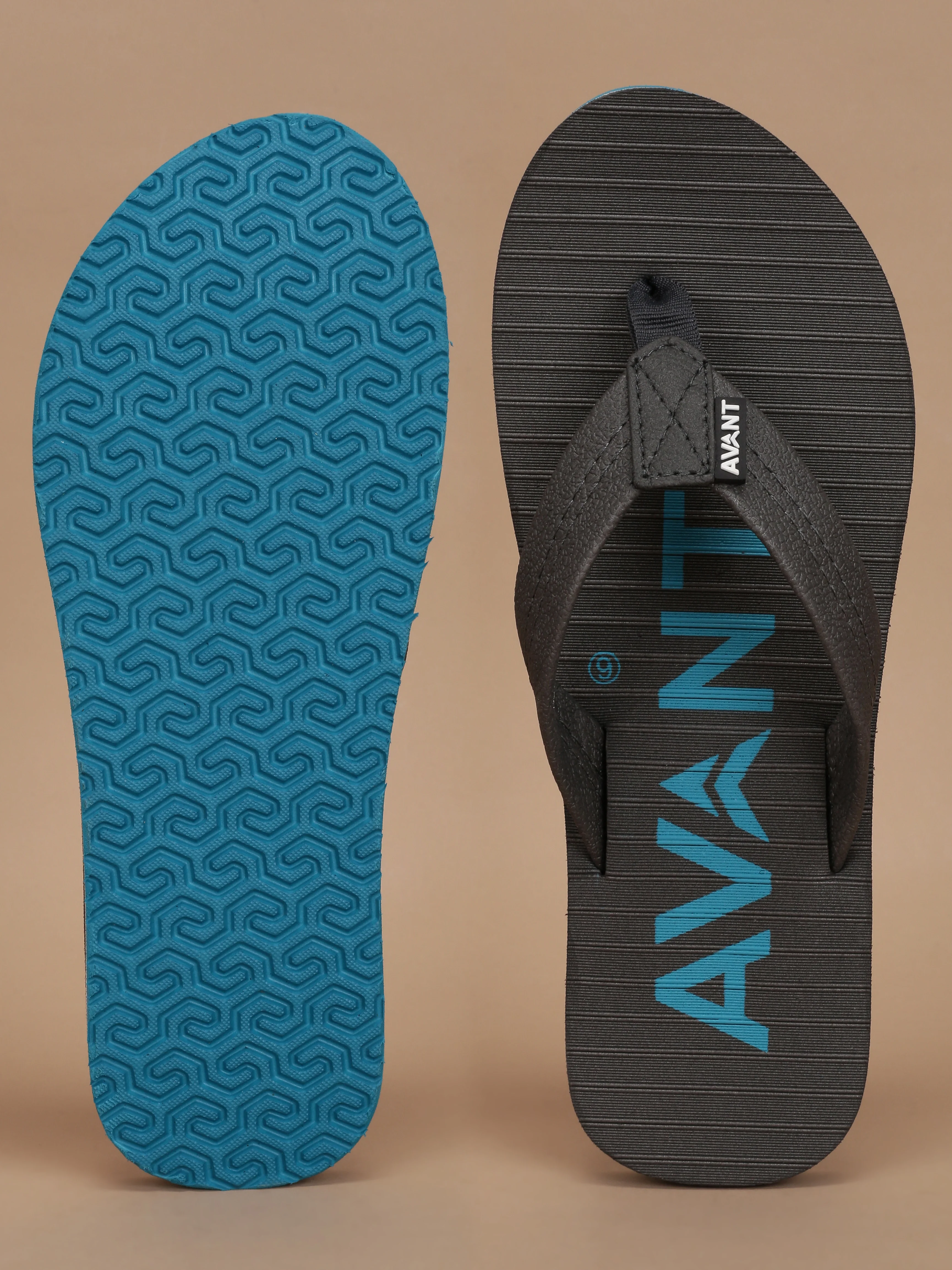 Avant Men's Haven Flip Flops - Grey - Image 5