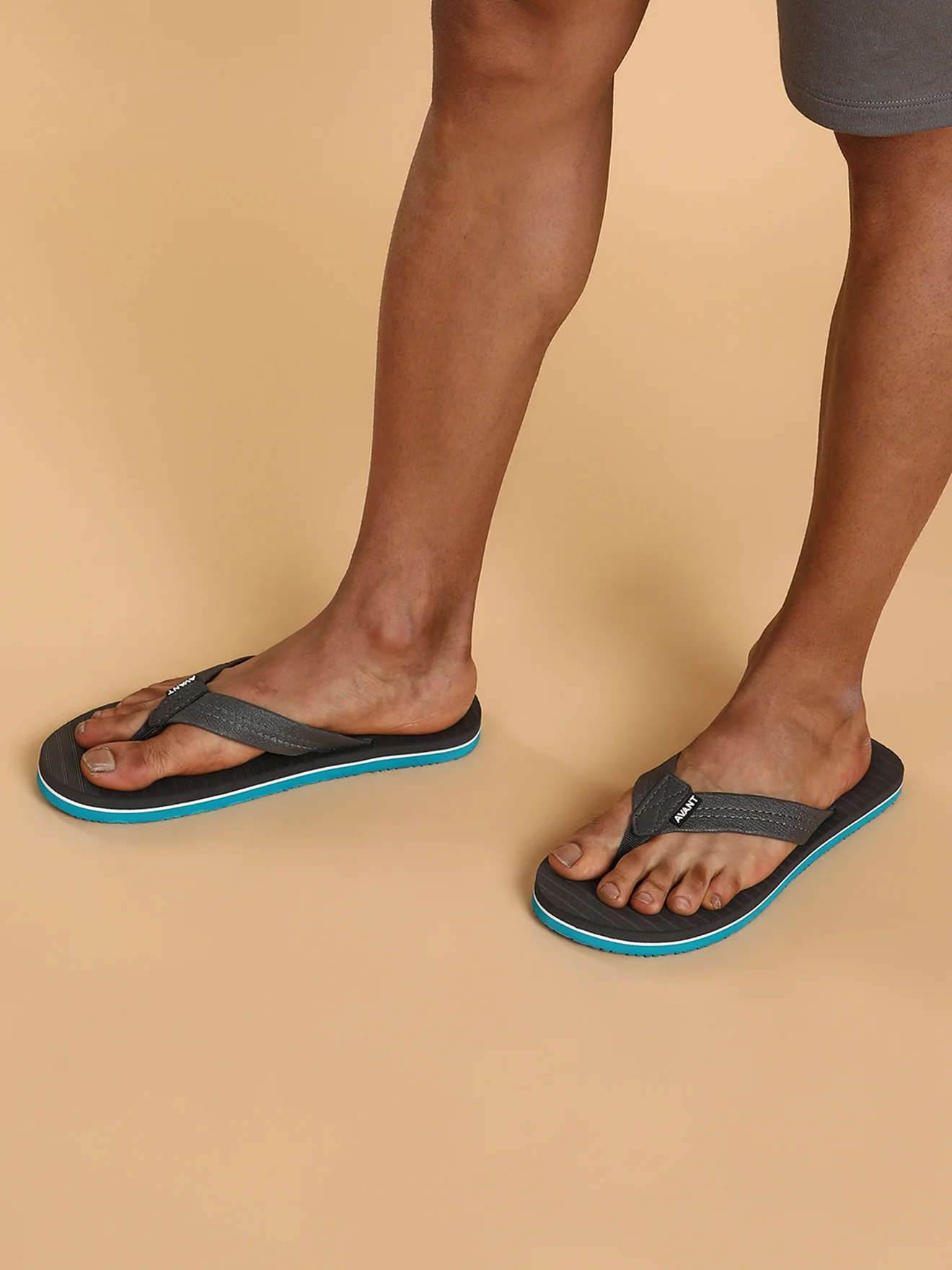 Avant Men's Haven Flip Flops - Grey - Image 7