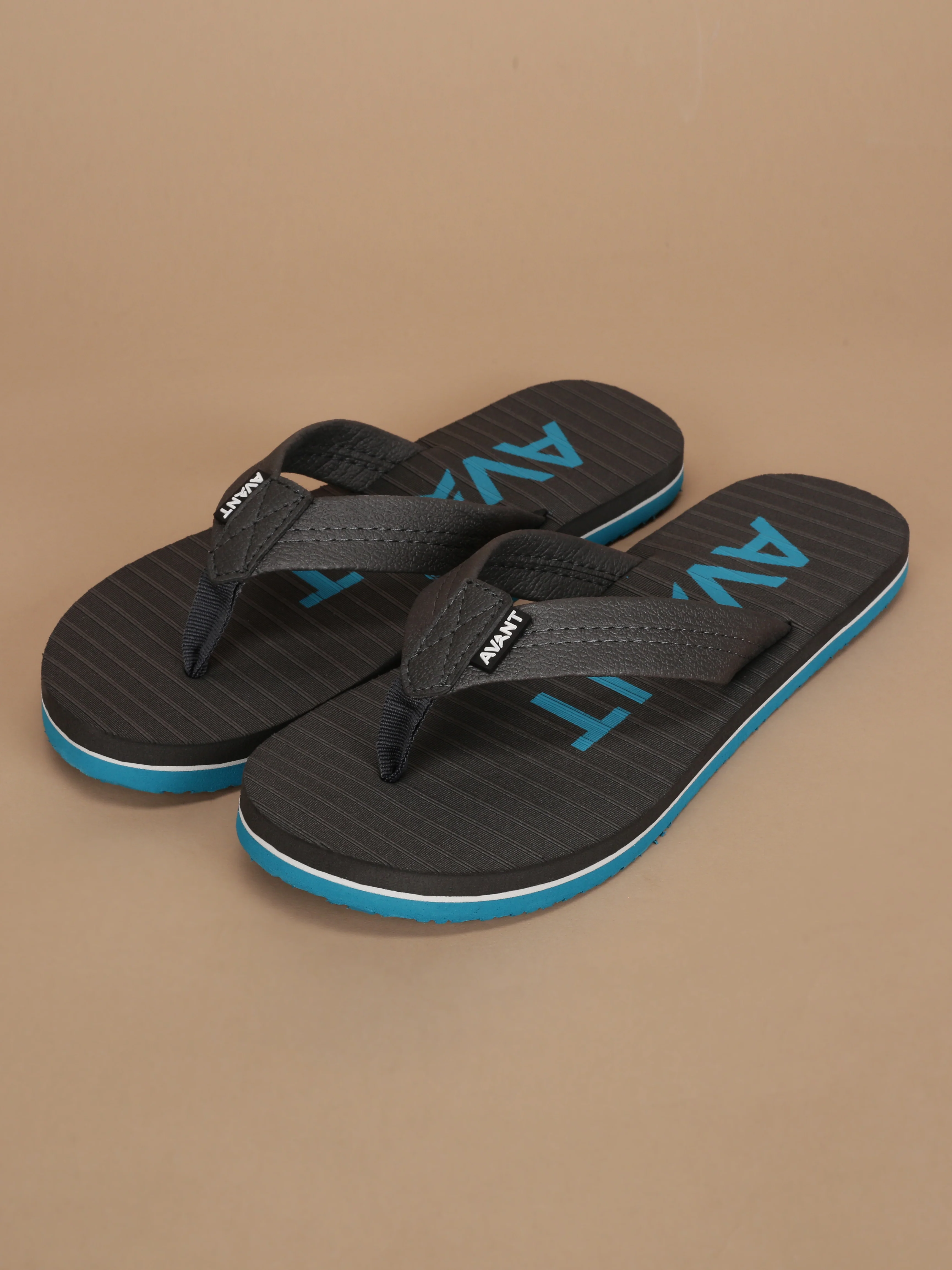 Avant Men's Haven Flip Flops - Grey - Image 9