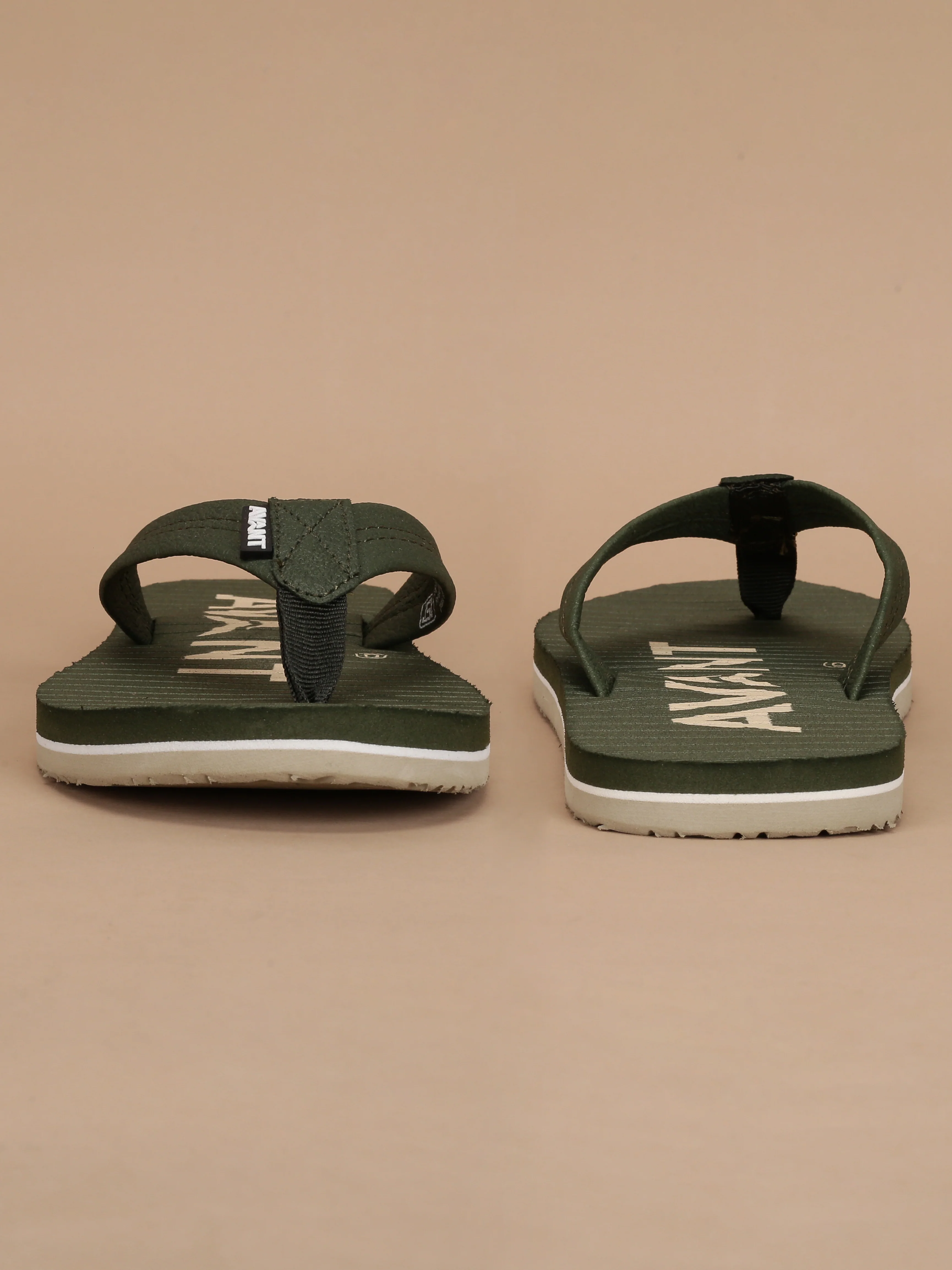 Avant Men's Haven Flip Flops - Olive - Image 6