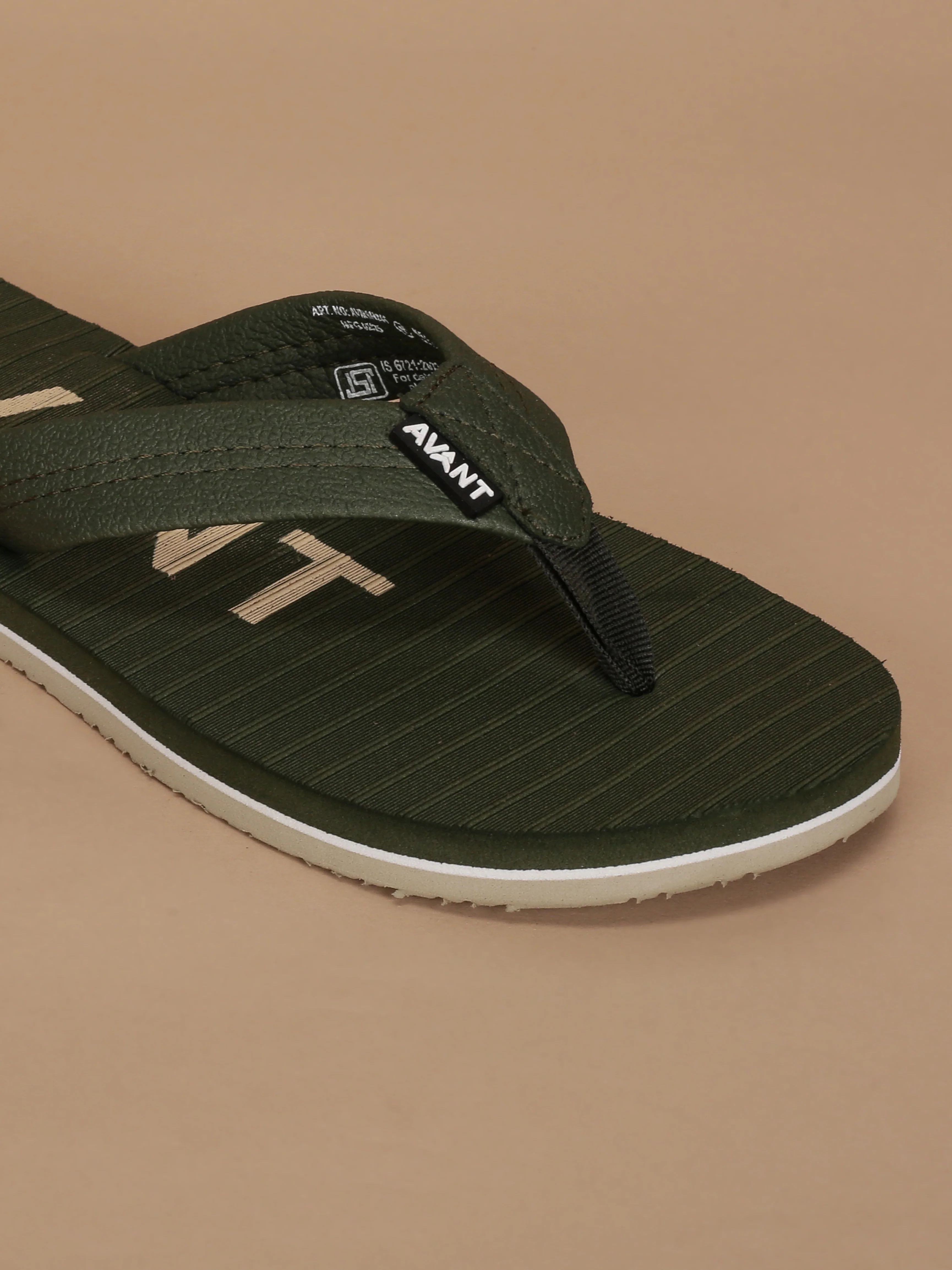 Avant Men's Haven Flip Flops - Olive - Image 8