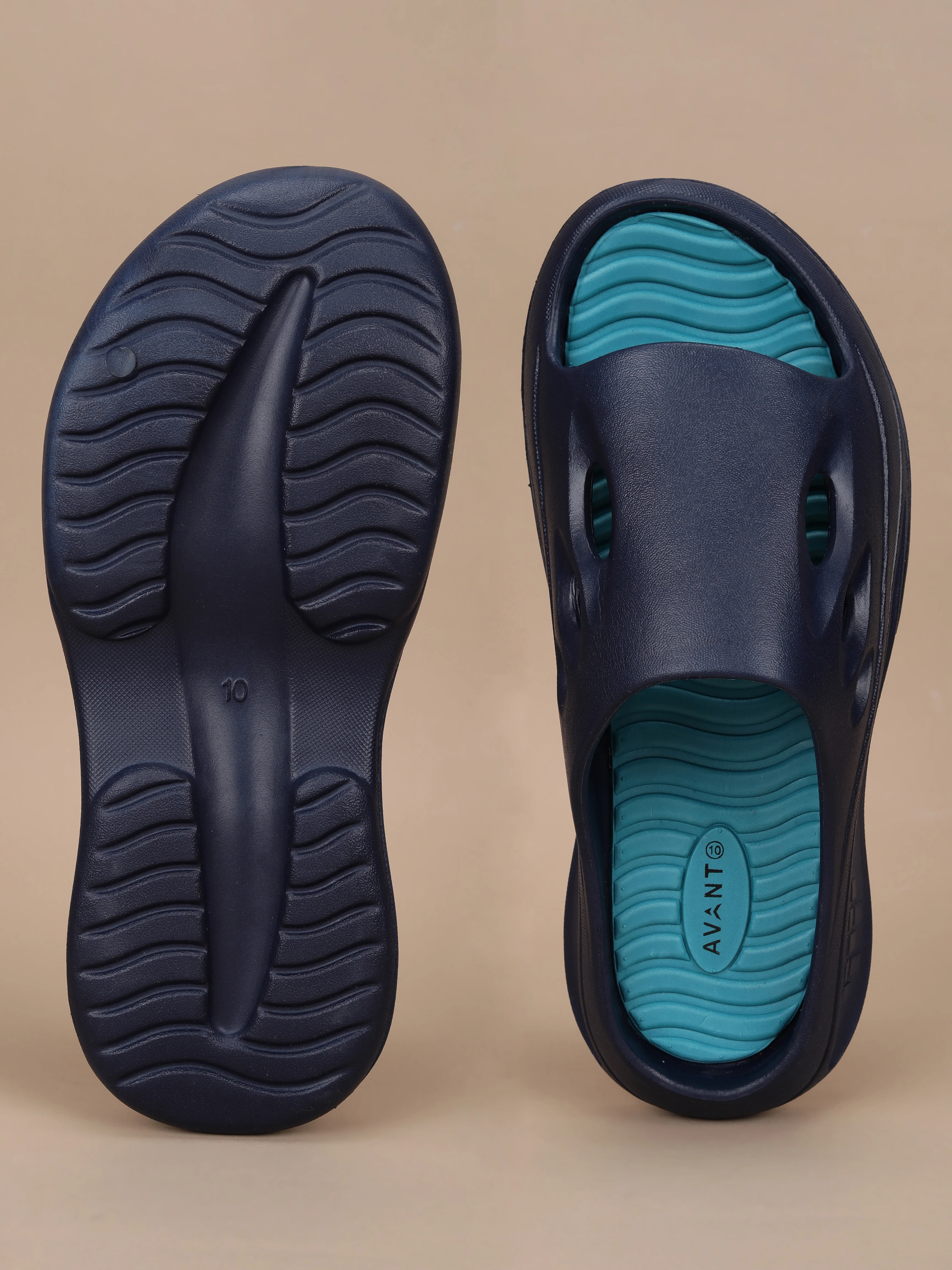 Avant Men's Hover Sliders - Navy - Image 4