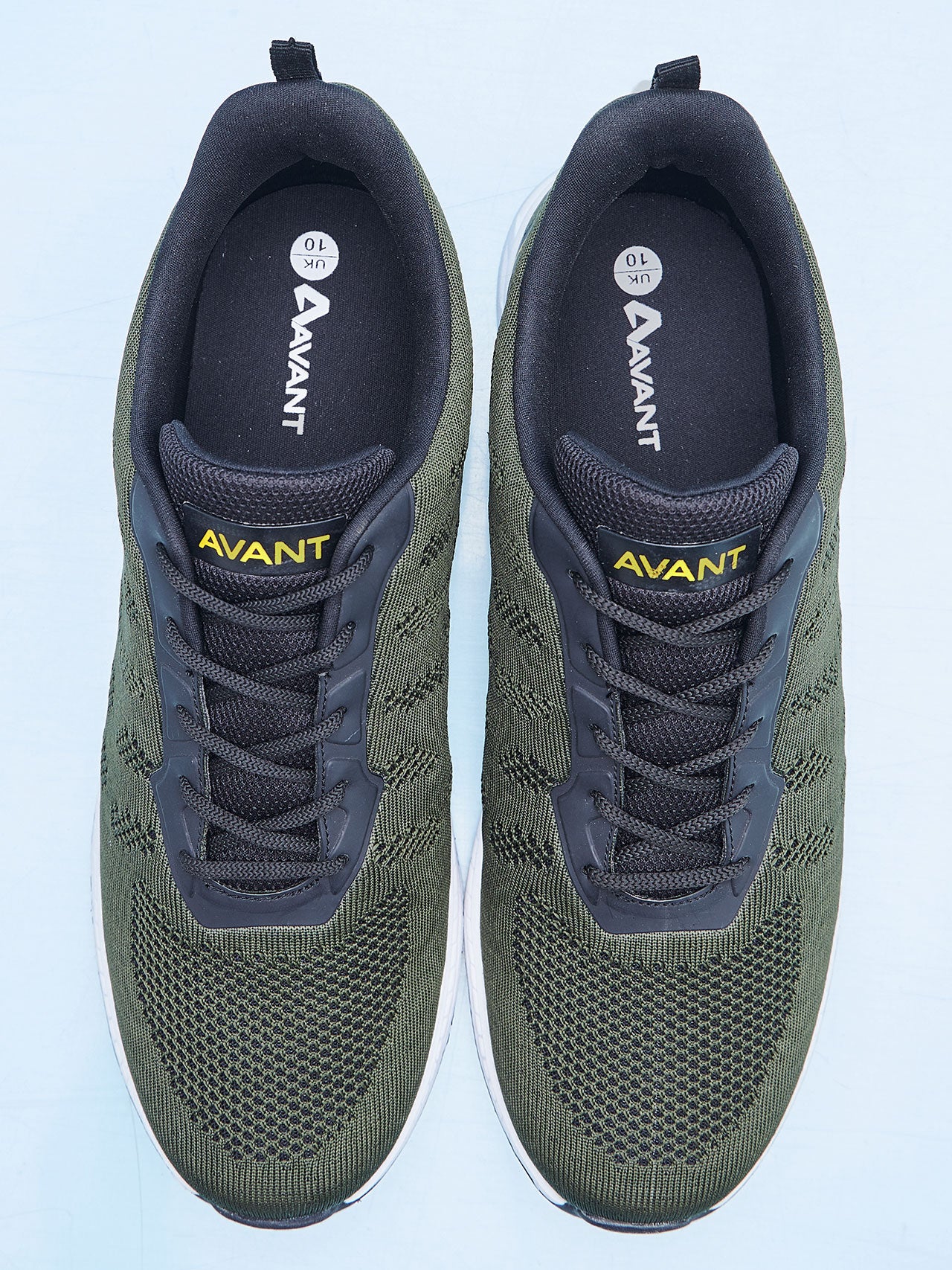 Avant Men's Hurricane Casual Shoes - Army Green/Black - Image 9