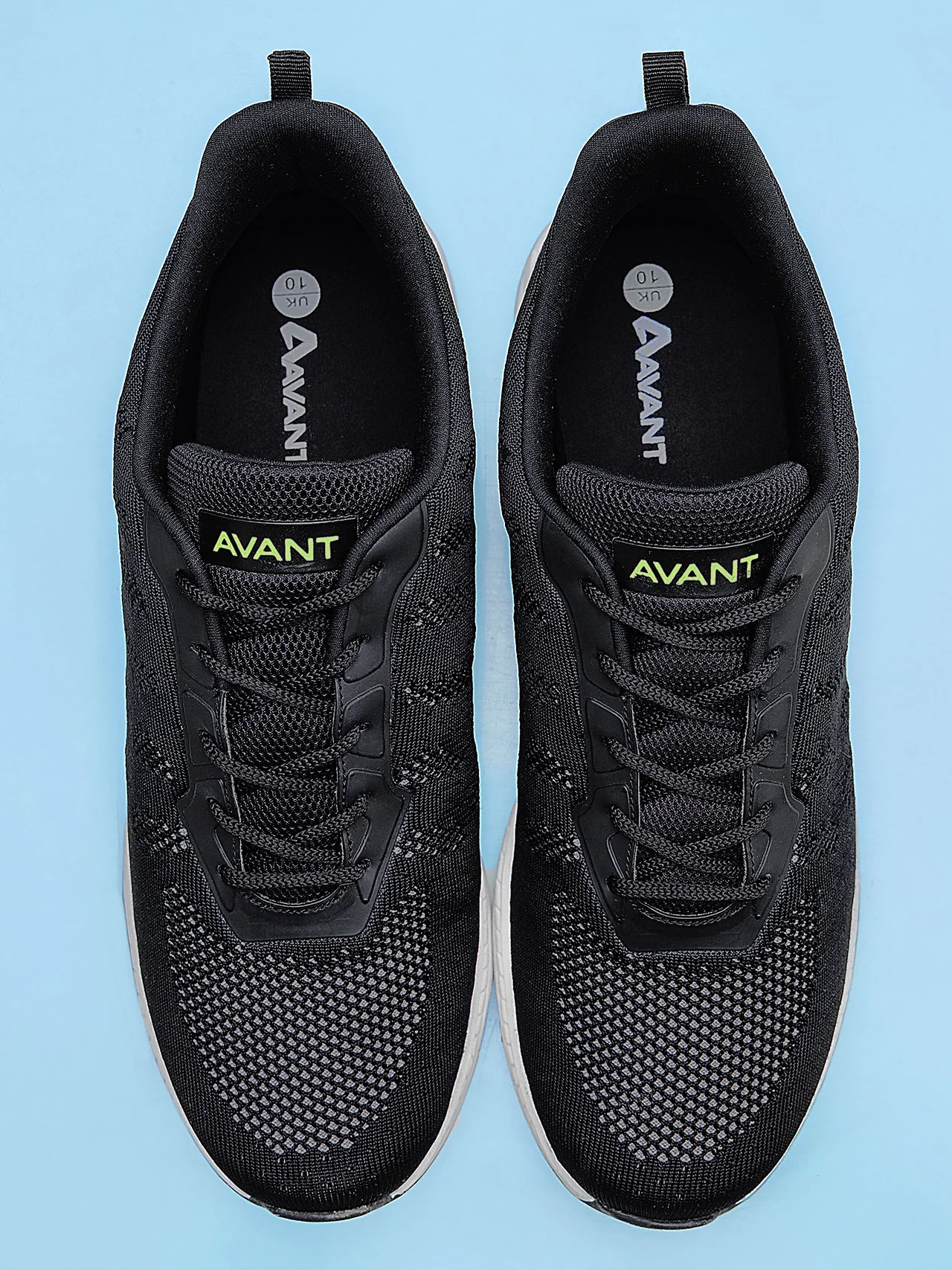 Avant Men's Hurricane Casual Shoes- Black/White - Image 10